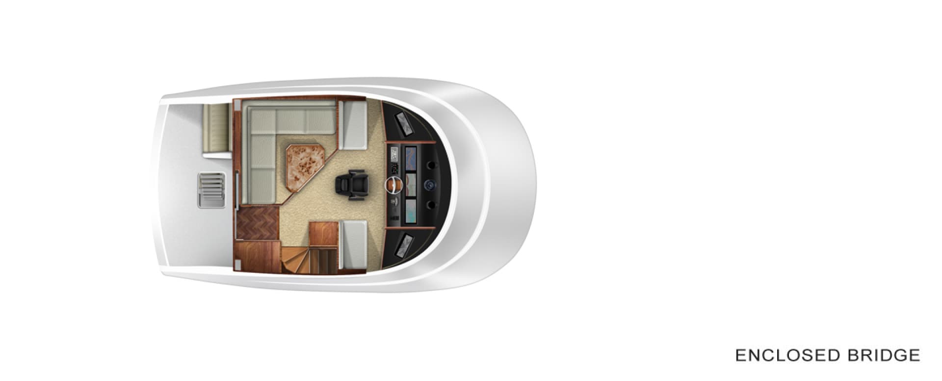 2025 Viking 72 Enclosed Bridge — photo 16