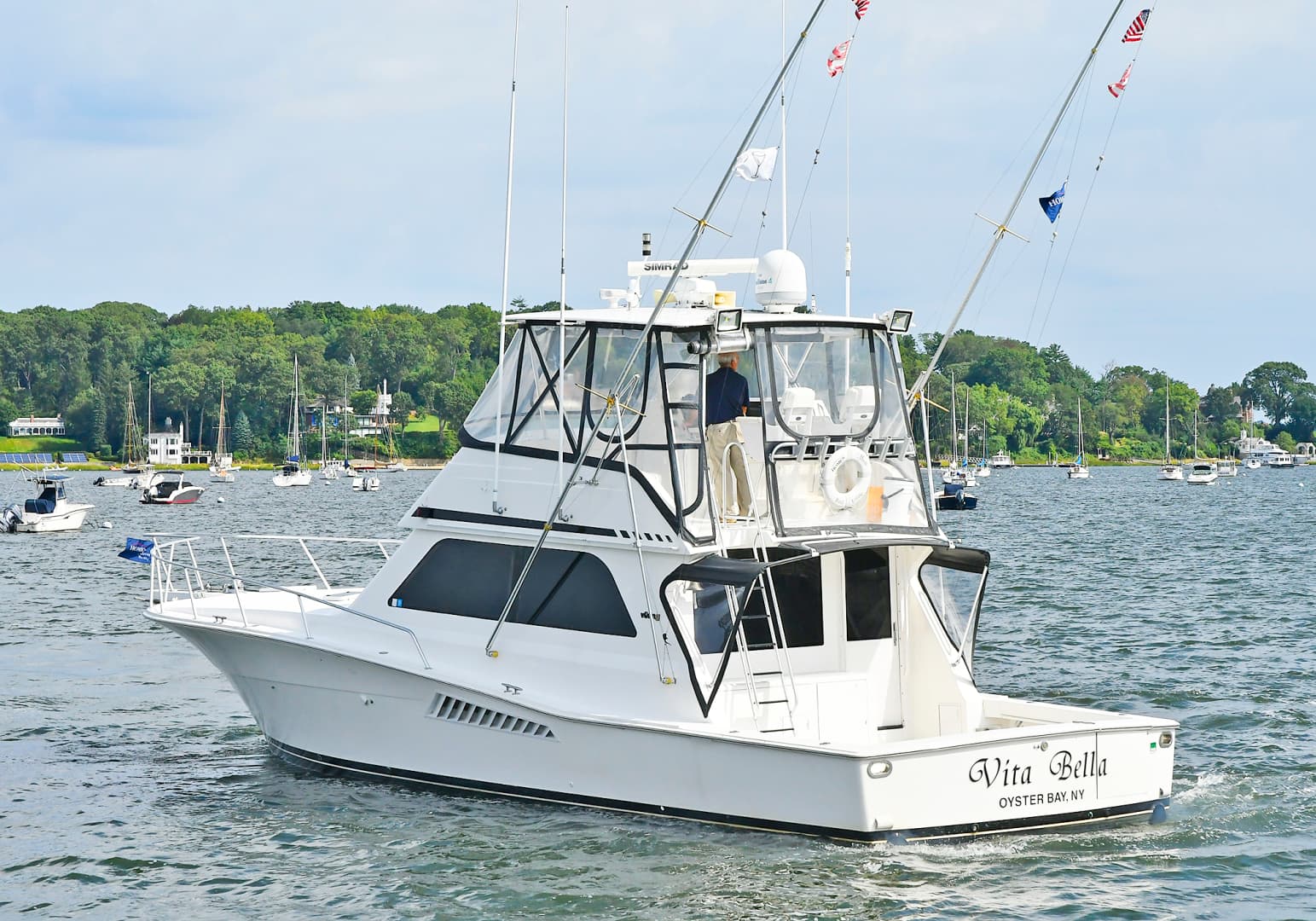 1997 Viking 47 Convertible — photo 2