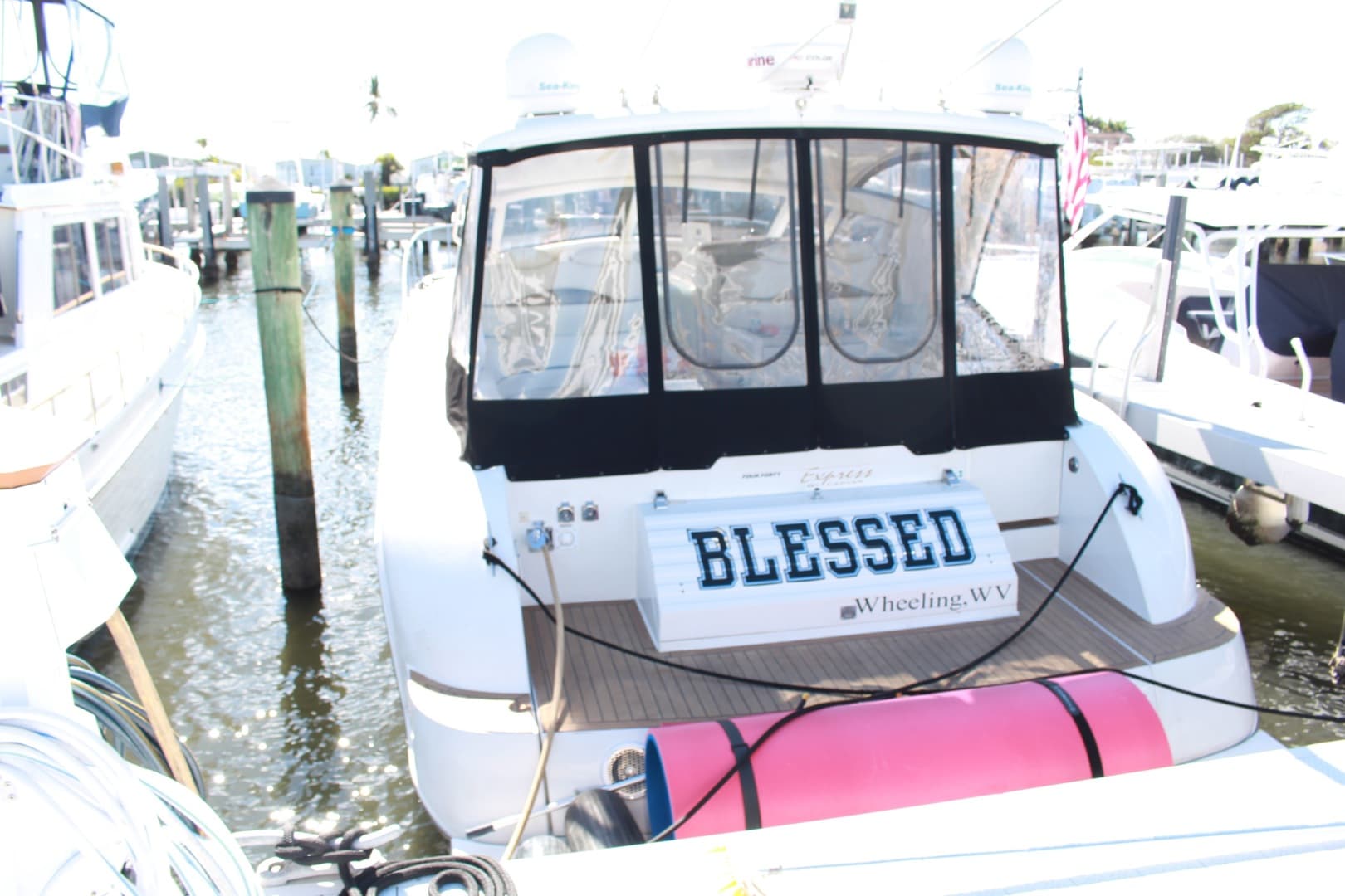 2000 Carver Trojan 440 Express — photo 4