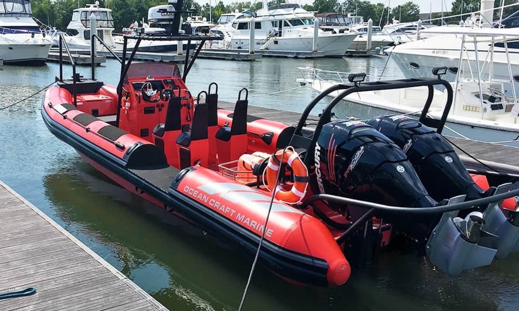 2022 Ocean Craft Marine 9.5m RHIB Professional Search And Rescue — photo 4