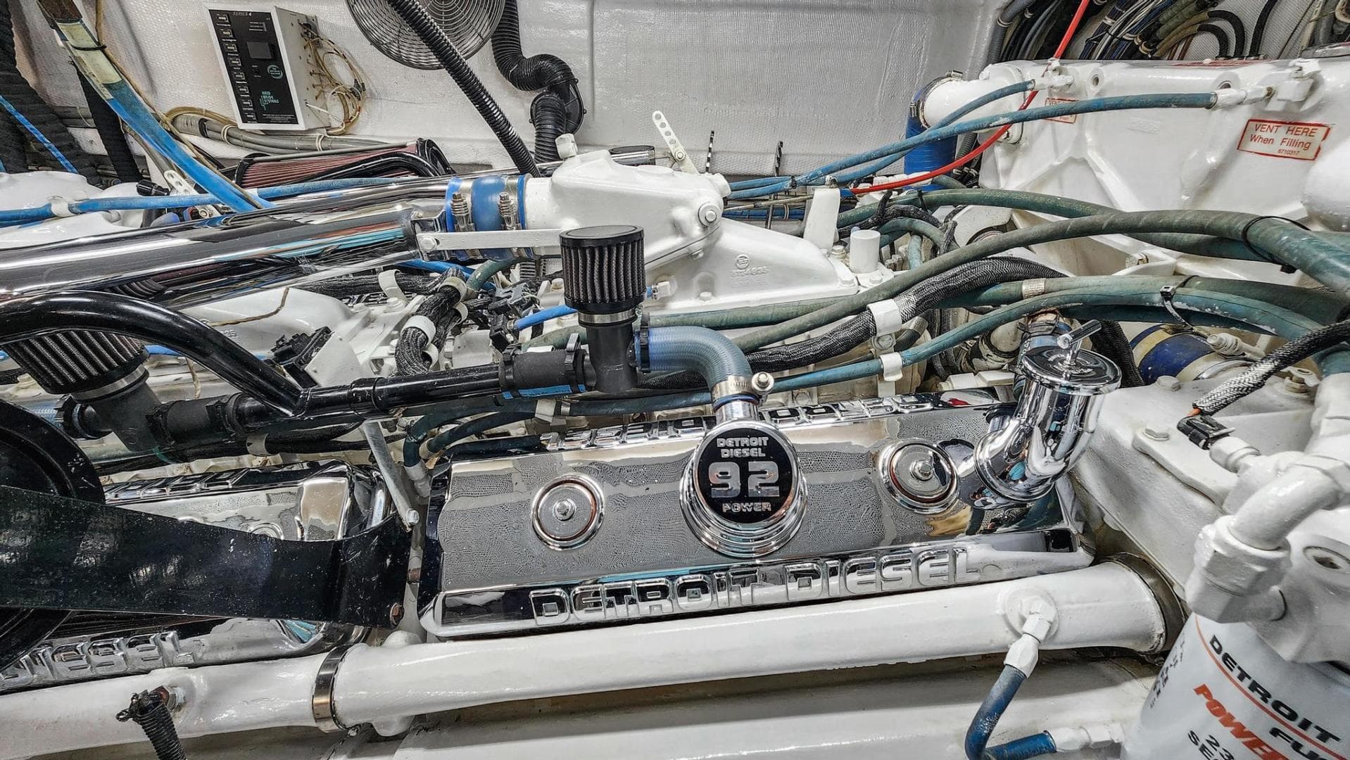 1998 Hatteras 82 Convertible — photo 65