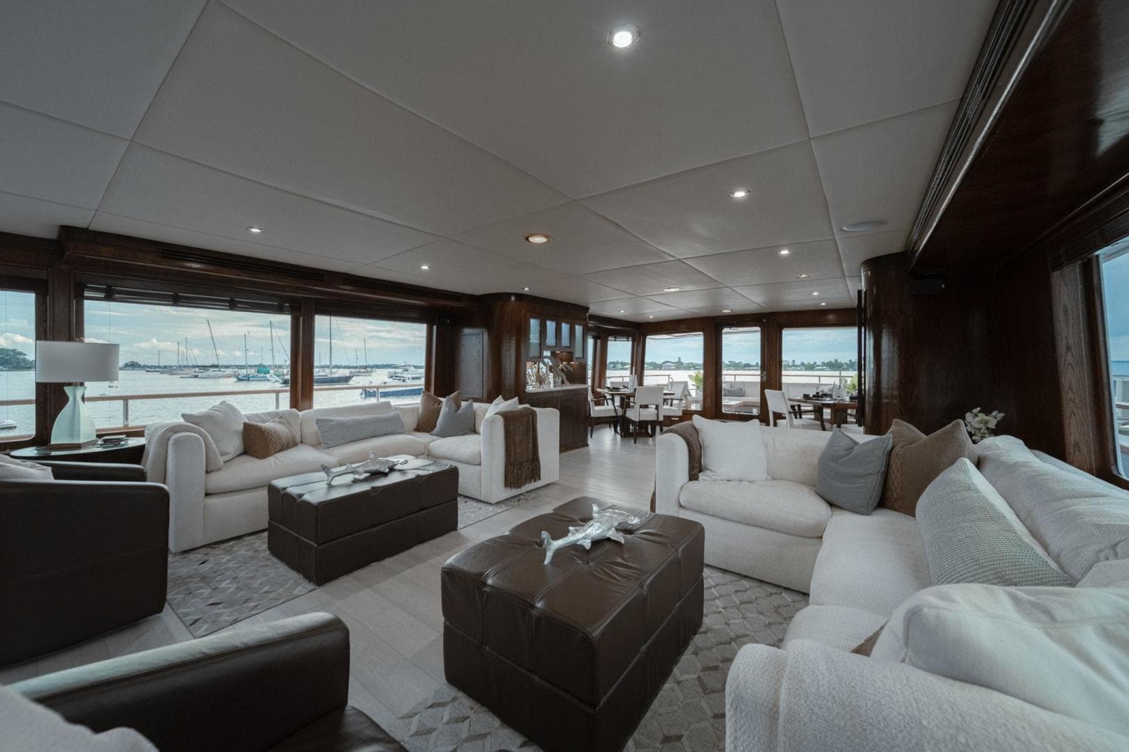 1995 Broward Raised Pilothouse — photo 17