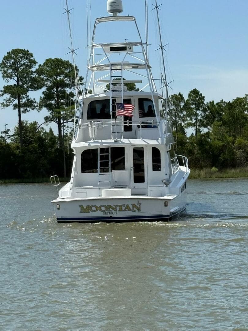 2002 Hatteras 65 Enclosed Bridge — photo 25