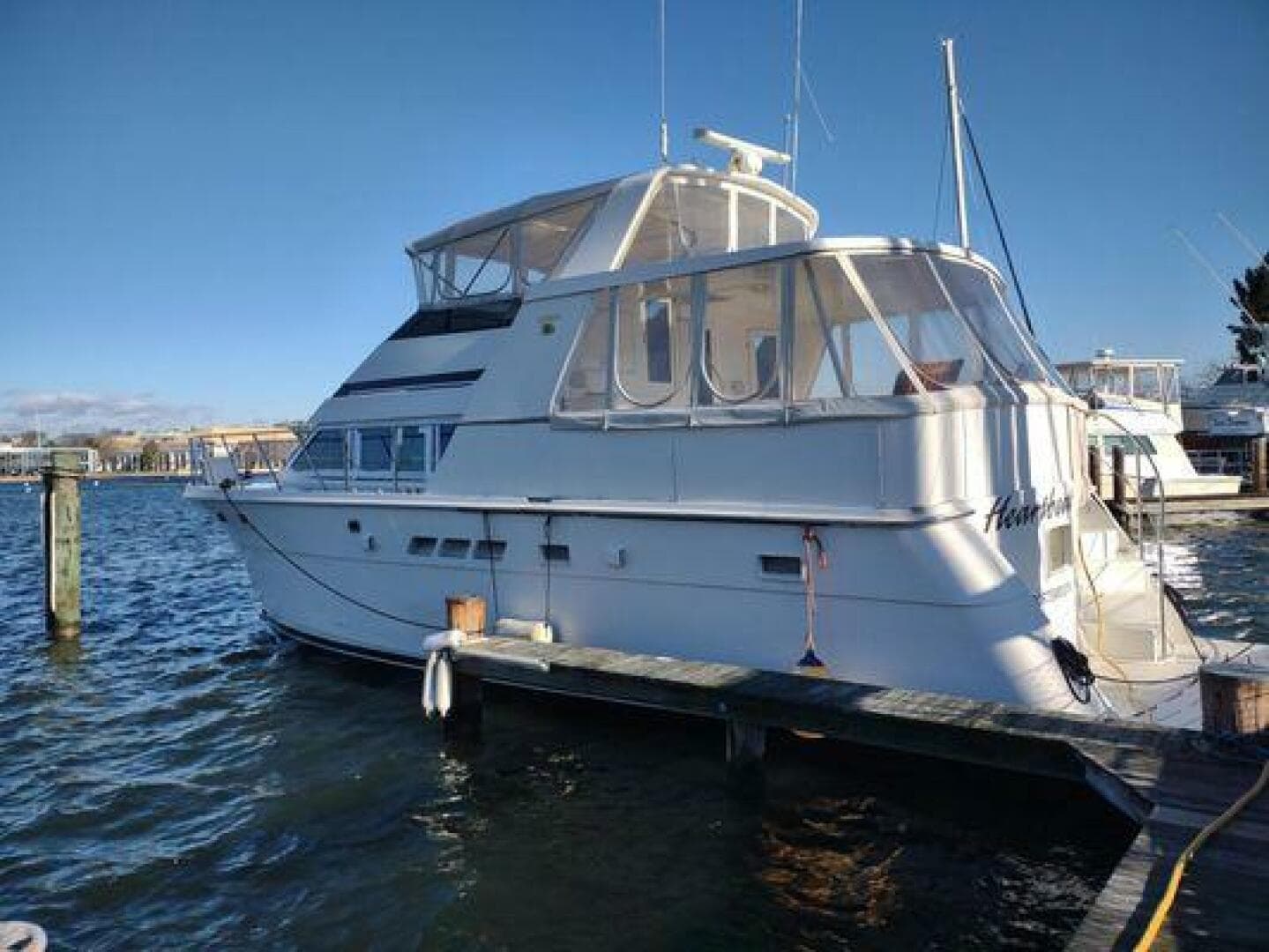 1996 Hatteras 50 Sport Deck — photo 1