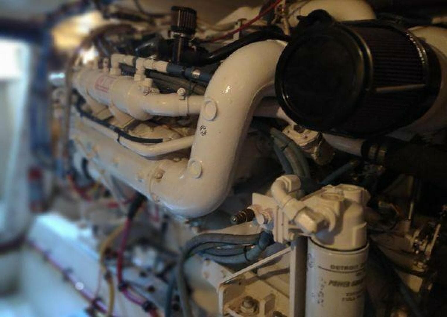 1996 Hatteras 50 Sport Deck — photo 108