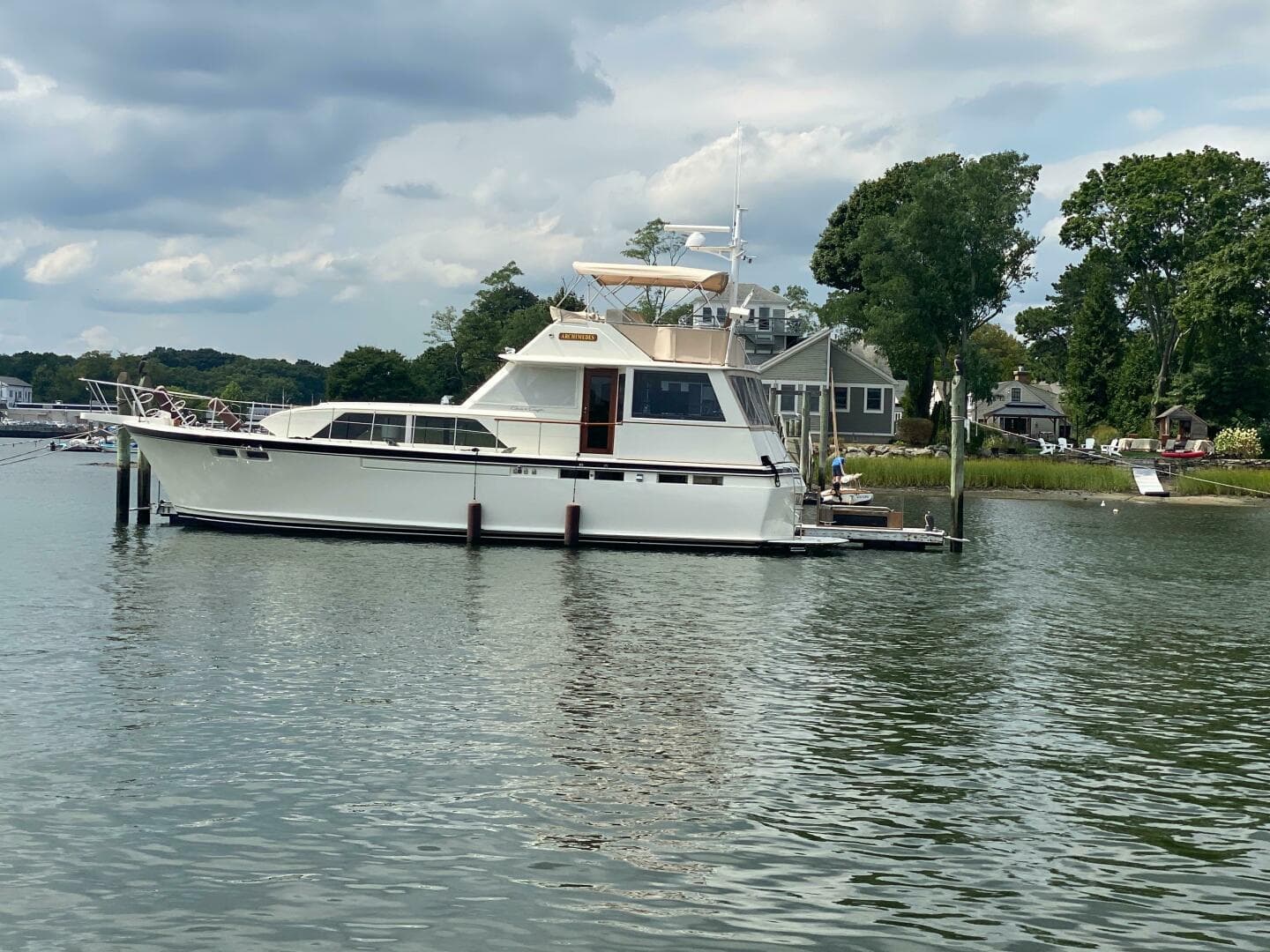 1973 Chris-Craft 47 Commander Flush Deck — photo 166
