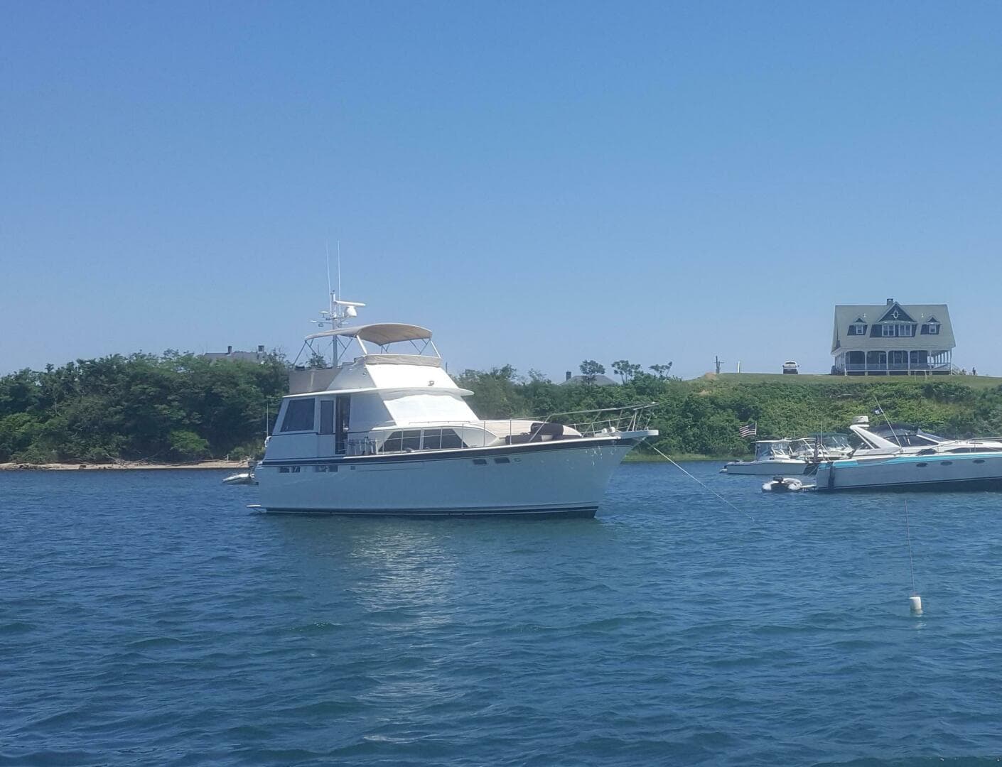 1973 Chris-Craft 47 Commander Flush Deck — photo 161