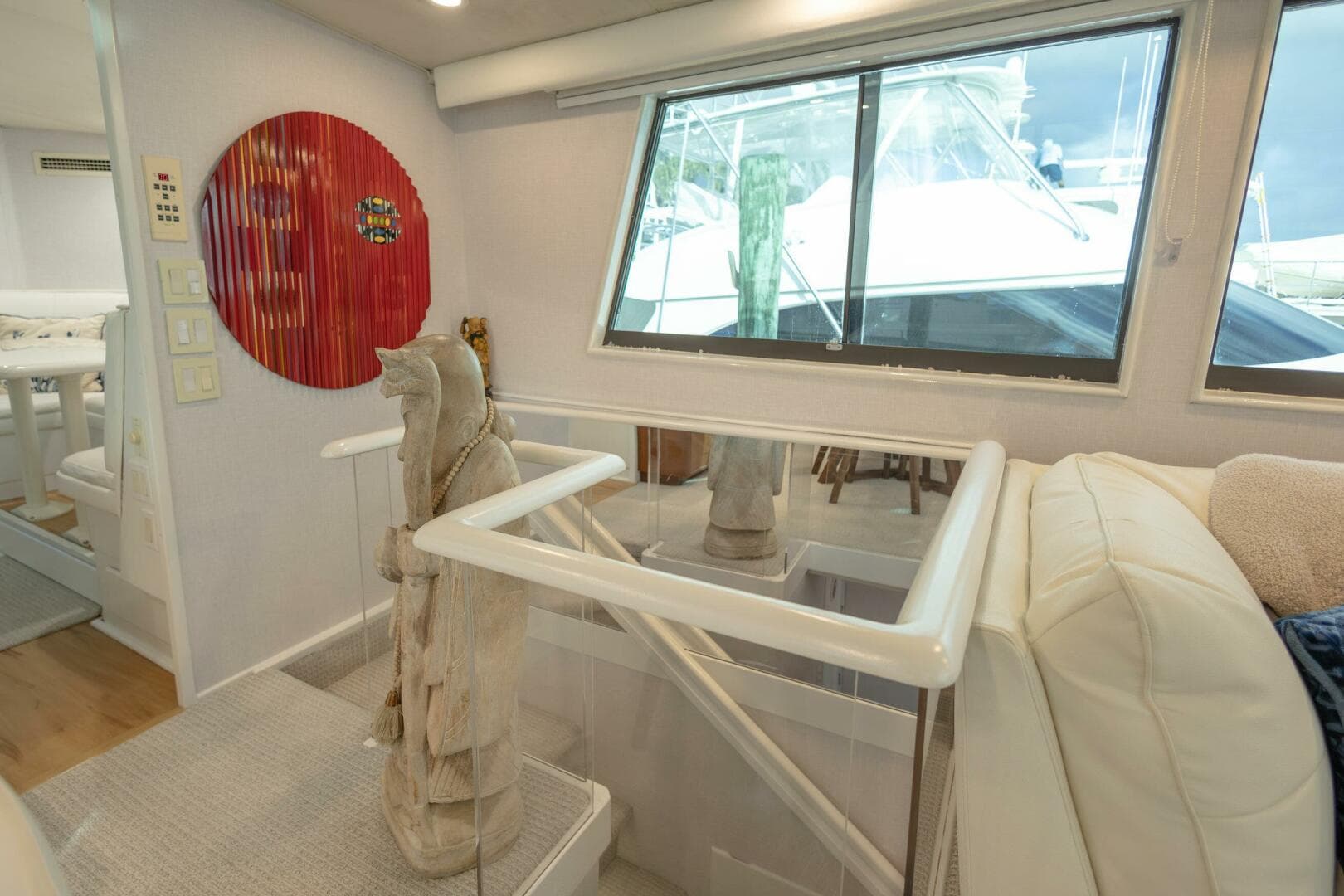 1989 Hatteras Cockpit — photo 10