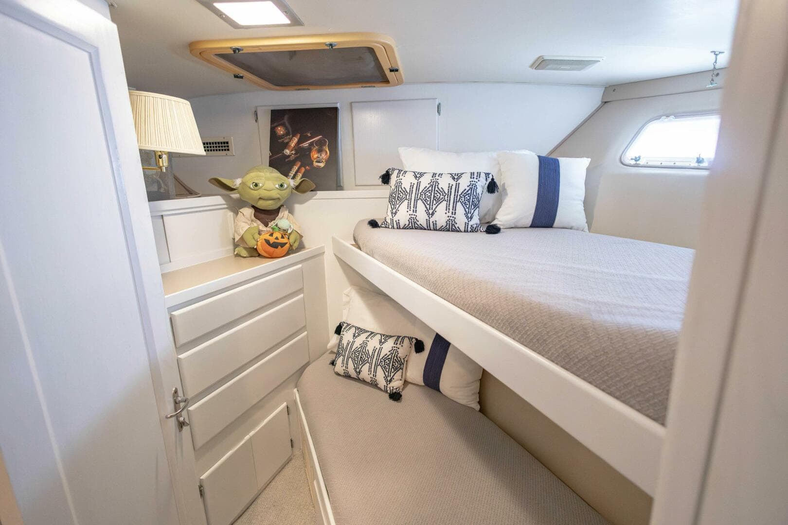 1989 Hatteras Cockpit — photo 32