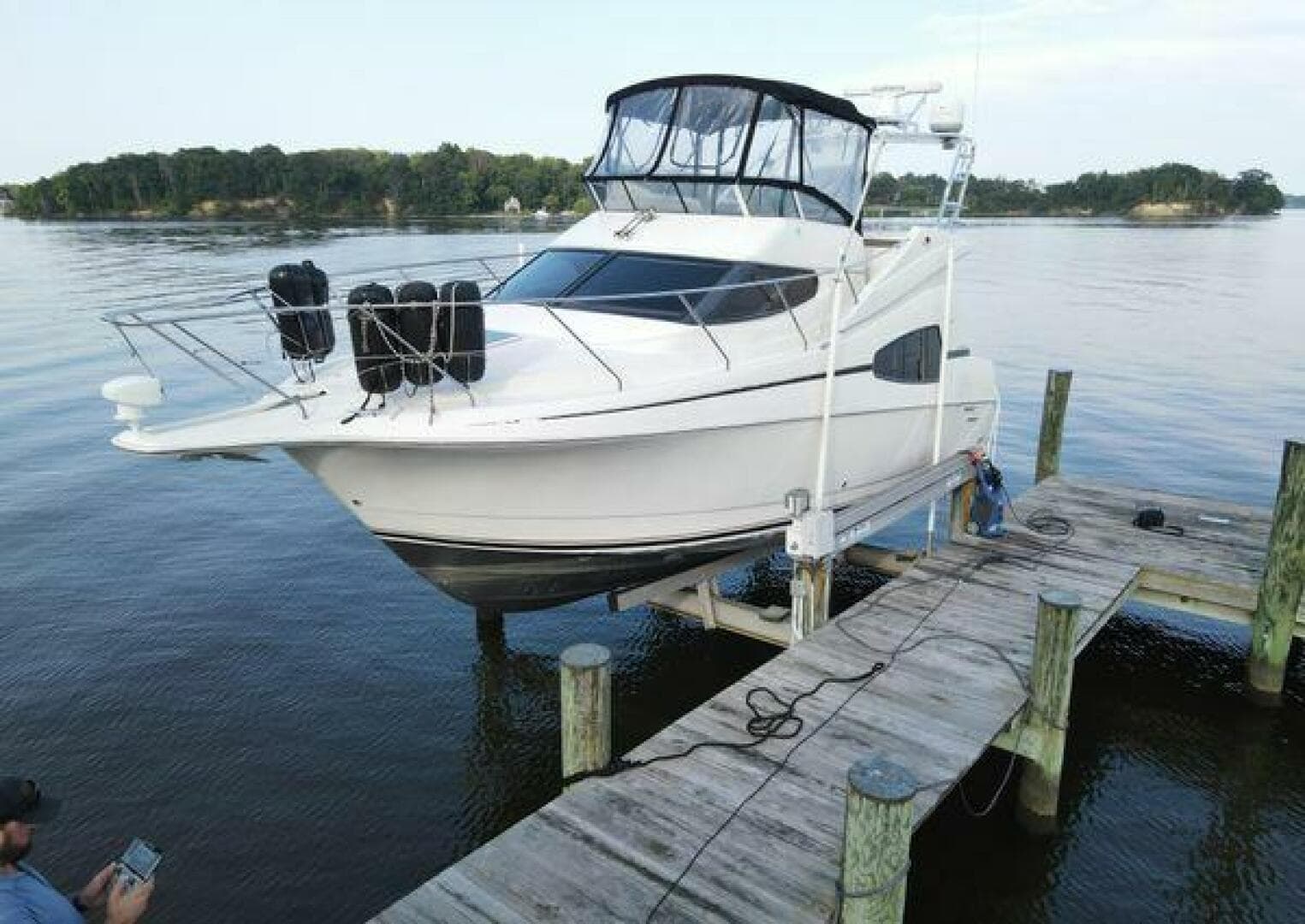 2002 Silverton 330 Sport Bridge — photo 4