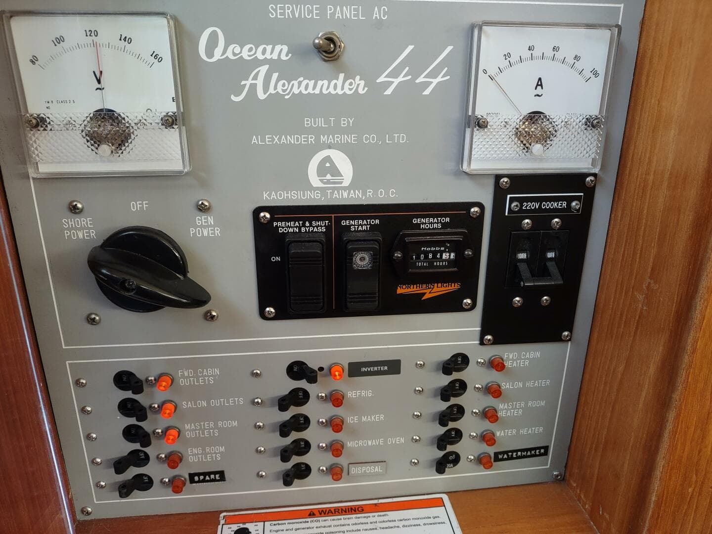 1989 Ocean Alexander — photo 22