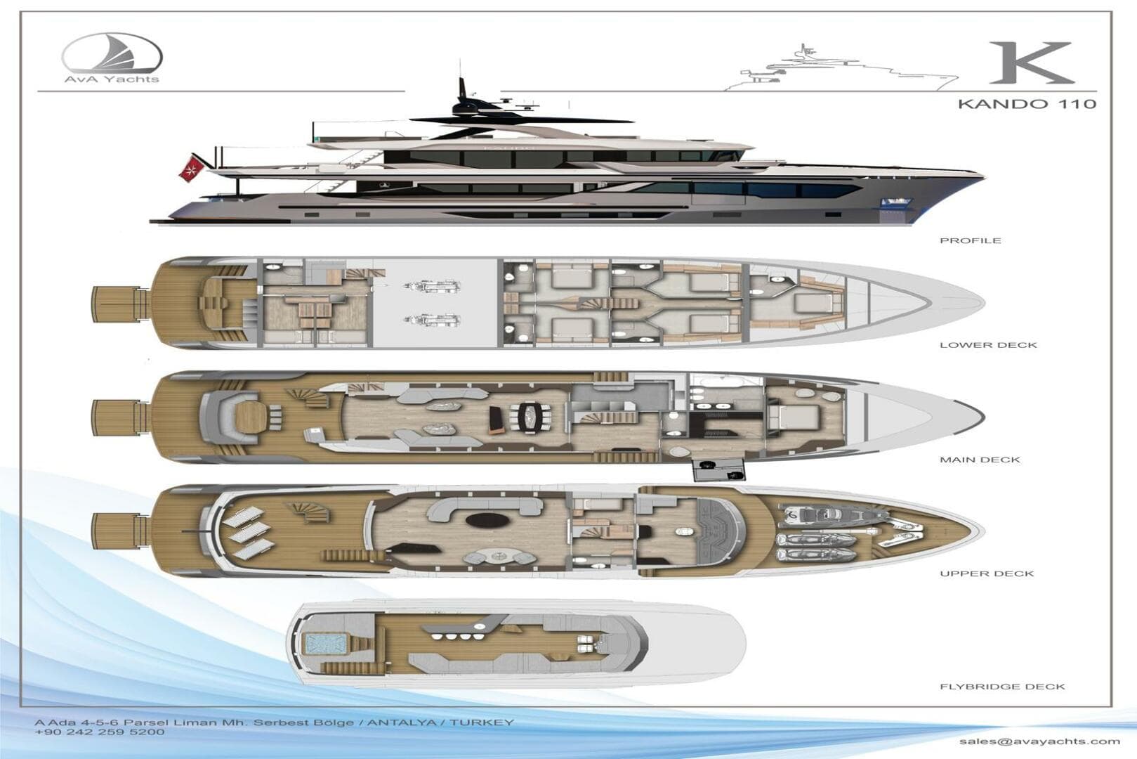 2026 Ava Yachts 110 Kando Explorer Superyacht — photo 39