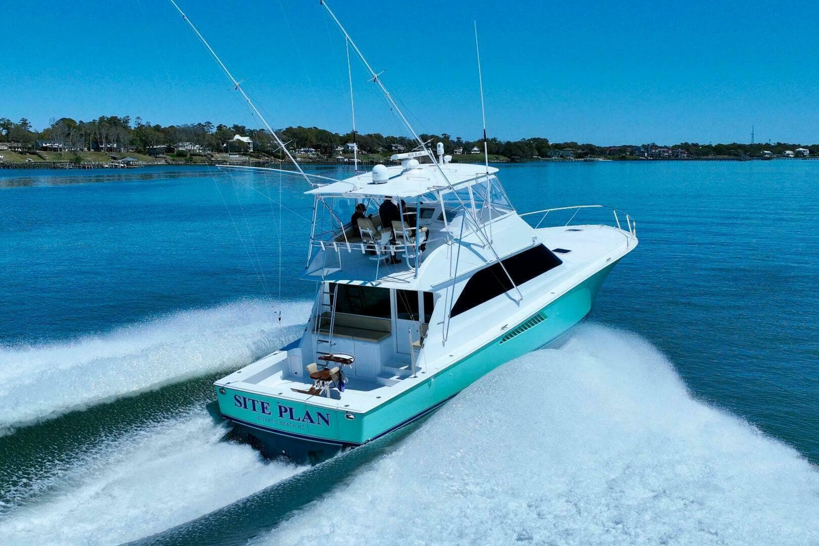 2000 Viking 55 Convertible — photo 9