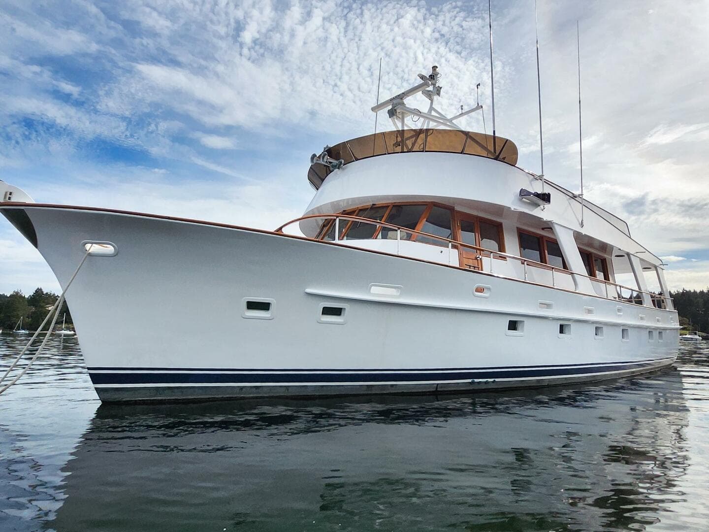 1967 Custom George Moore Custom 74 Lr Trawler — photo 1