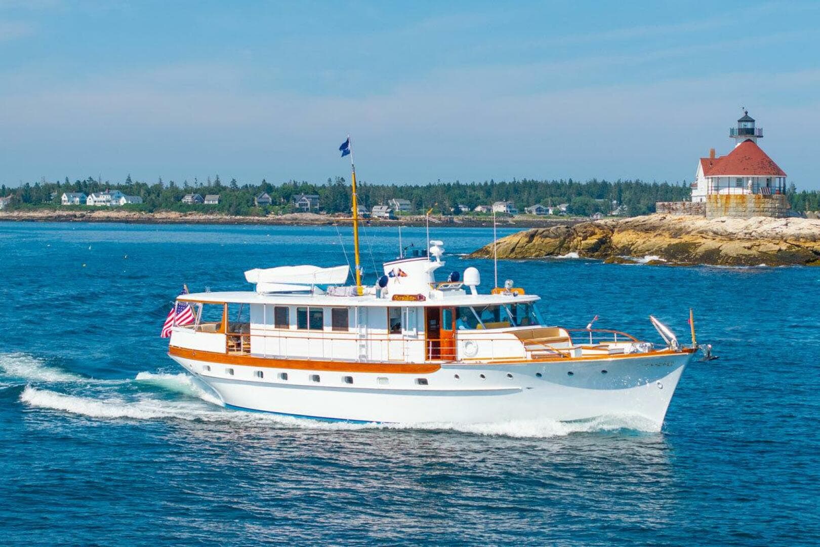 1958 Trumpy Fantail Houseboat — photo 1