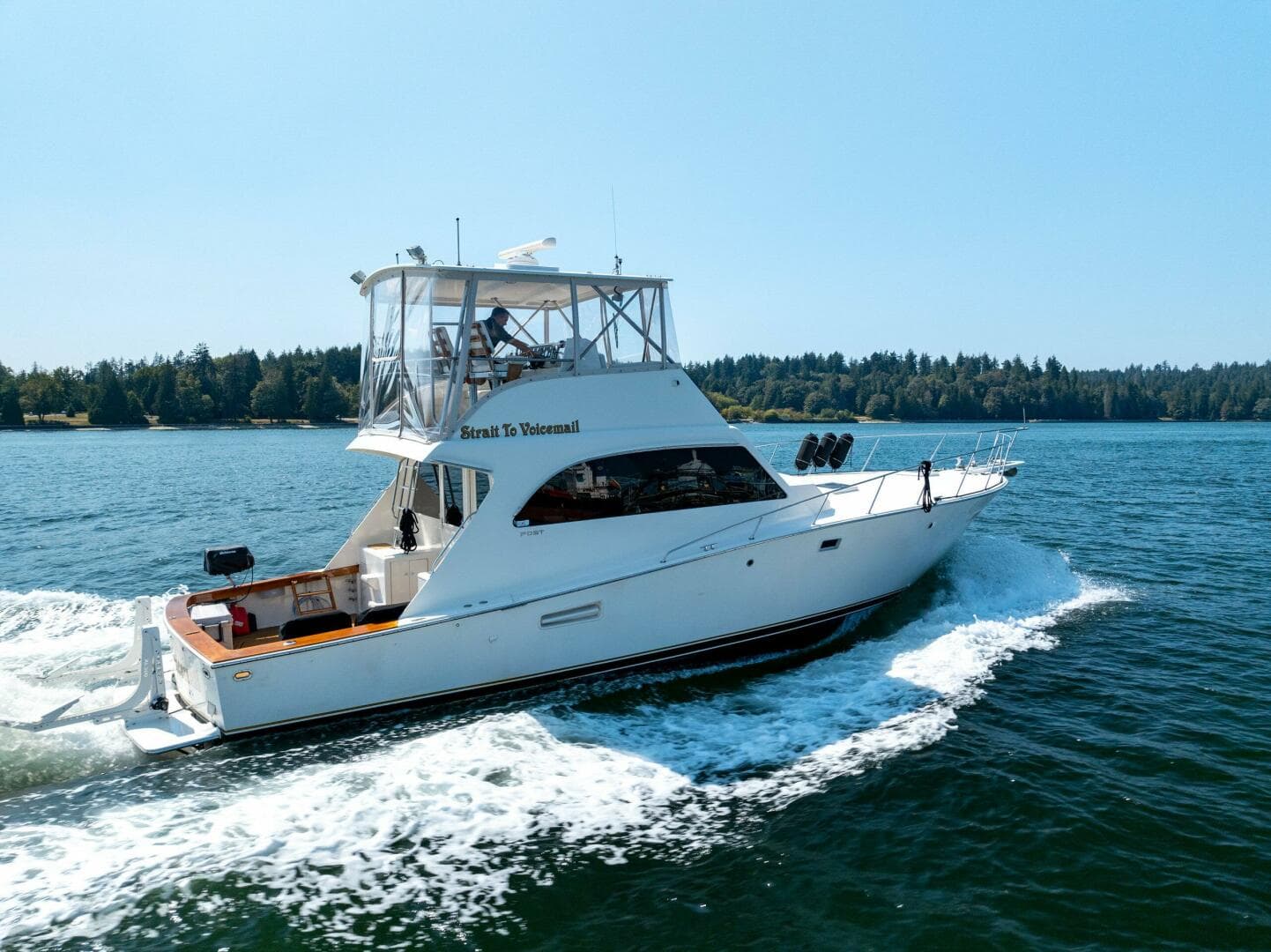 1985 Post 46 Convertible — photo 2