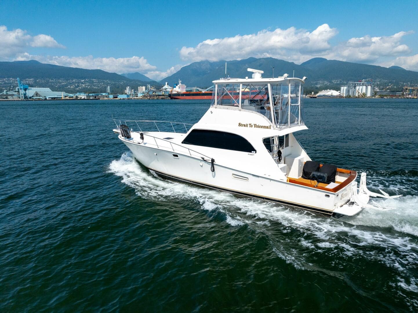 1985 Post 46 Convertible — photo 3