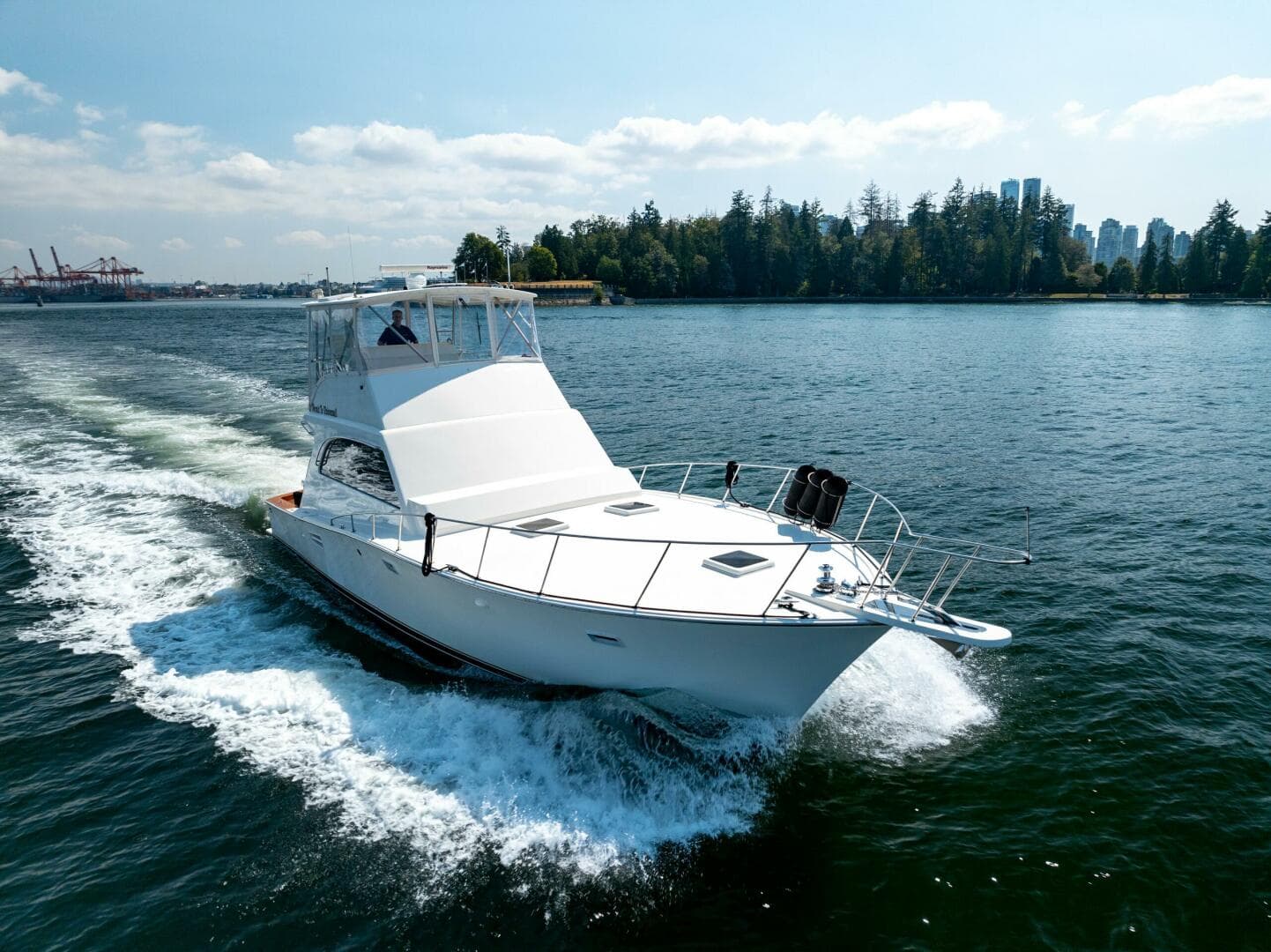 1985 Post 46 Convertible — photo 10