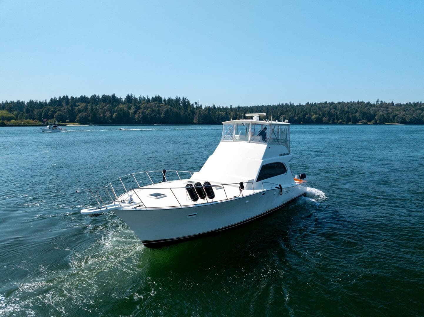 1985 Post 46 Convertible — photo 7