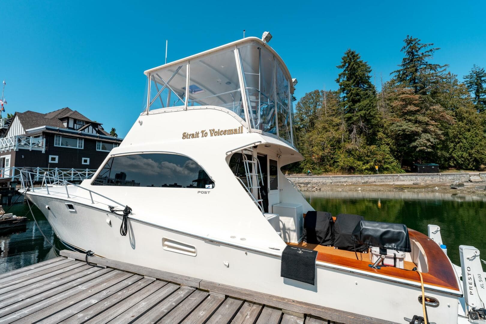 1985 Post 46 Convertible — photo 16