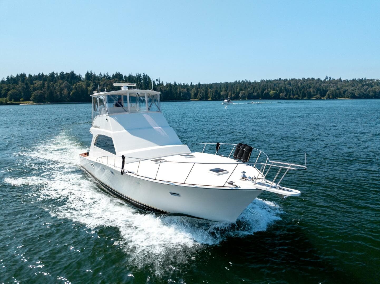 1985 Post 46 Convertible — photo 9