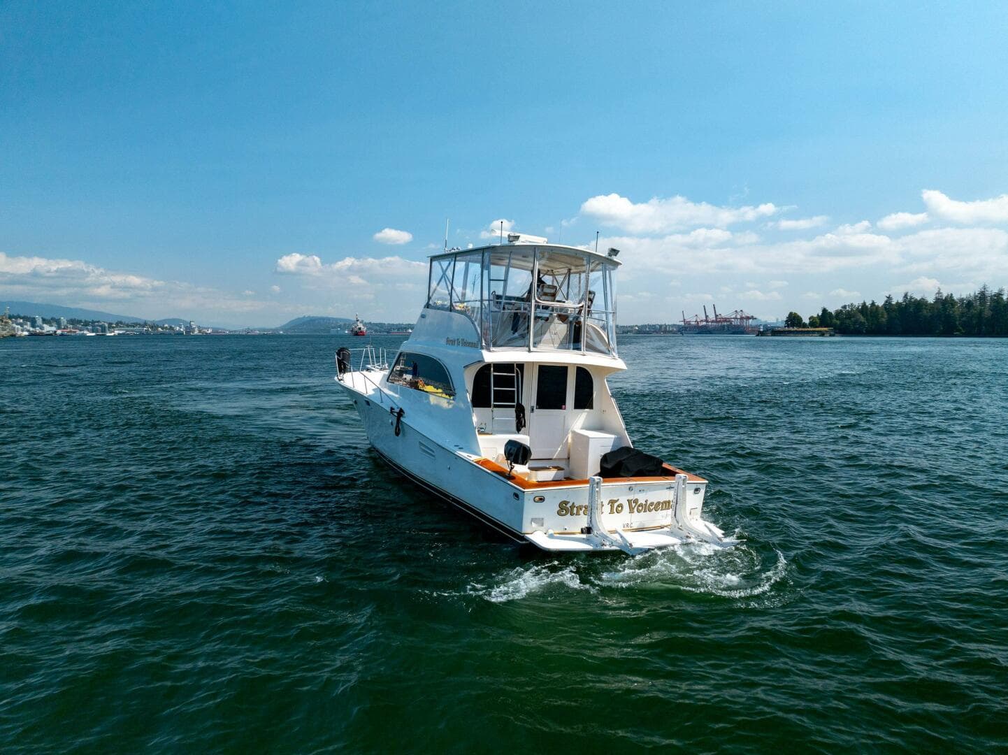 1985 Post 46 Convertible — photo 12