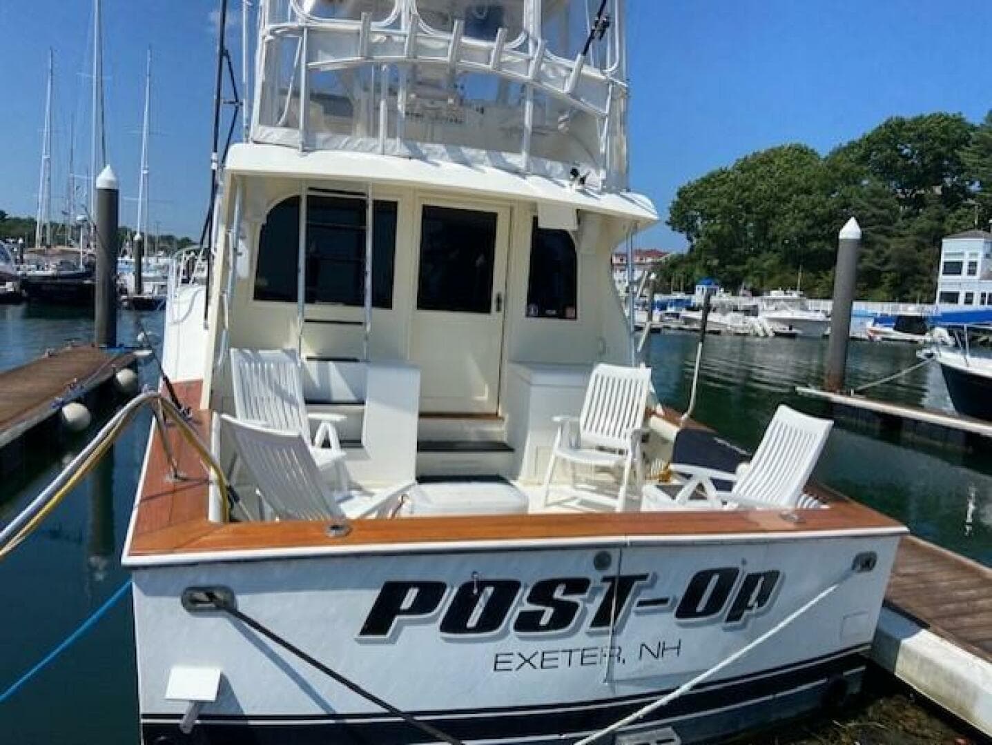 1990 Post 44 Sport Fisherman — photo 5