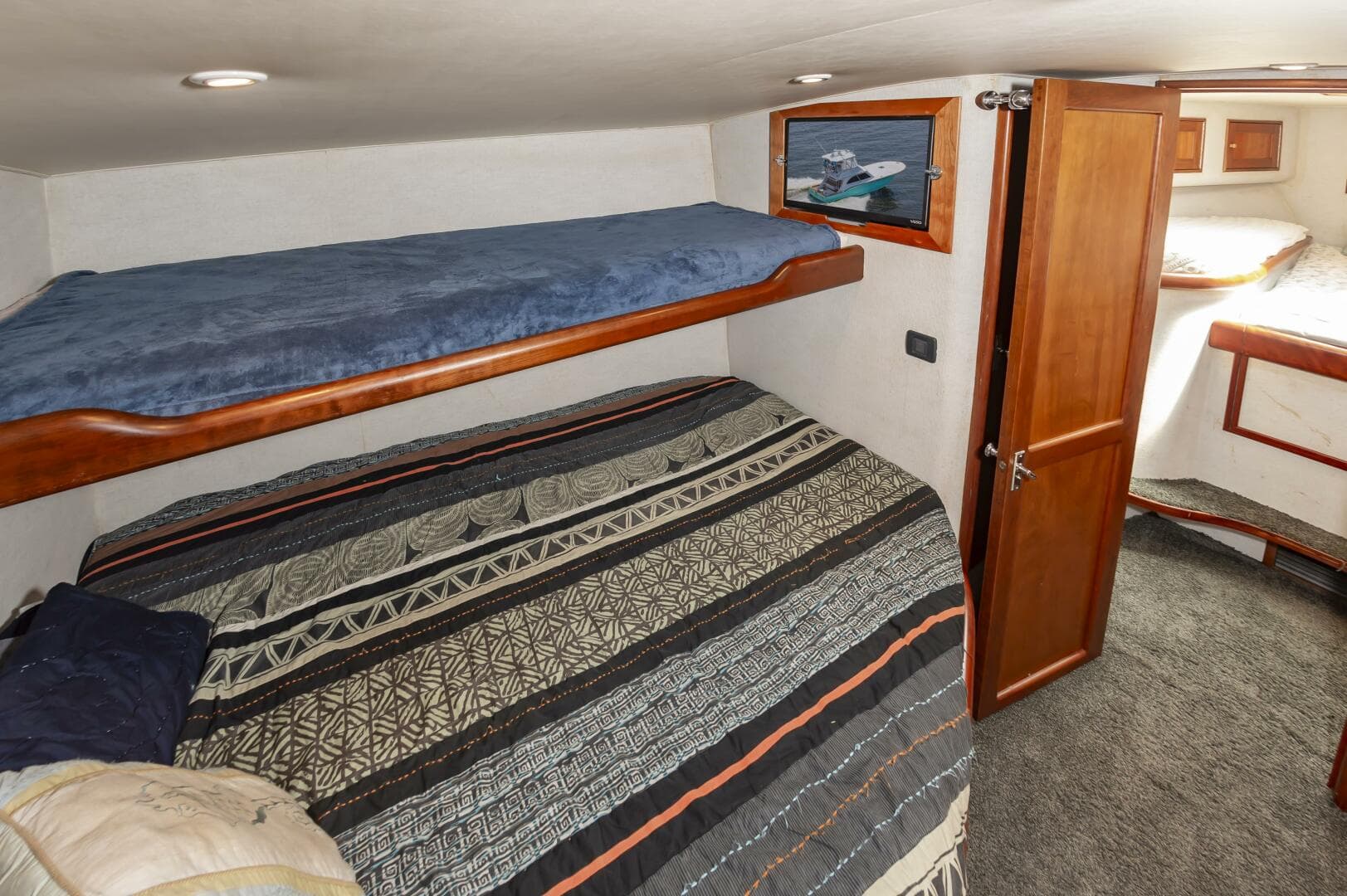 1994 Custom Carolina 43 Blackwell Convertible — photo 41