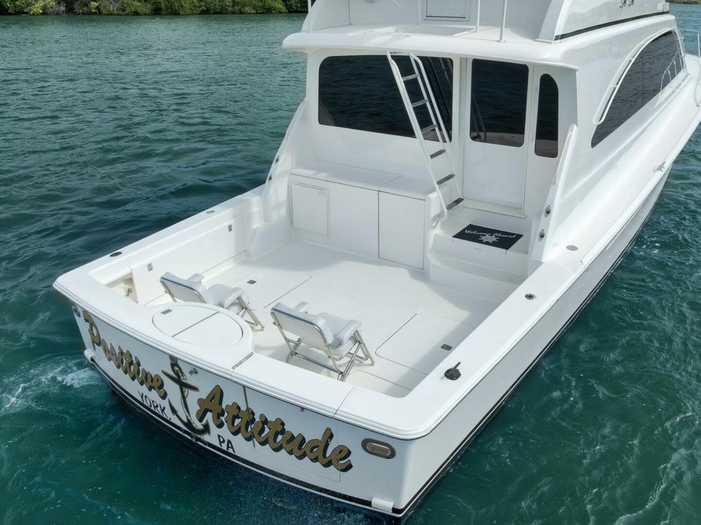 2004 Ocean Yachts 57 Enclosed Bridge Convertible — photo 37