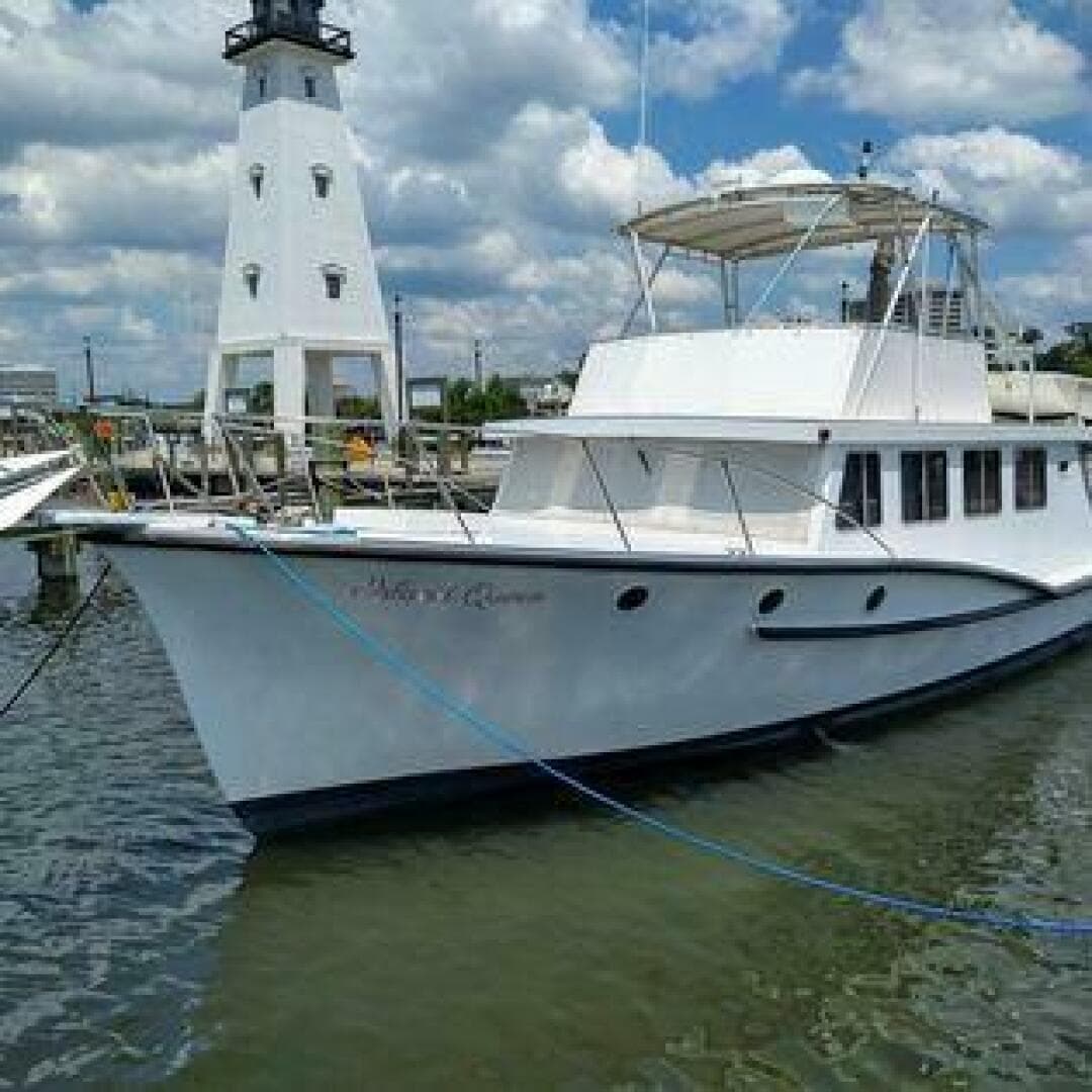 1982 Custom Hubert Lowe Long Range Trawler — photo 1