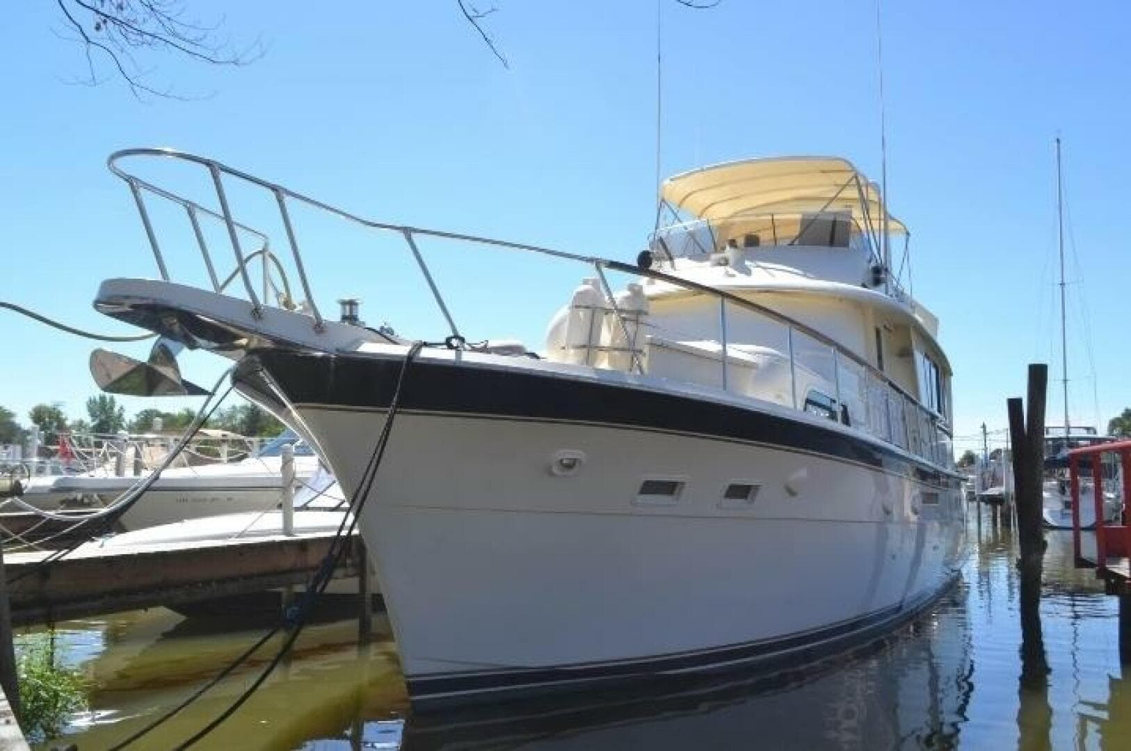 1984 Hatteras 53 Extended Deck — photo 3