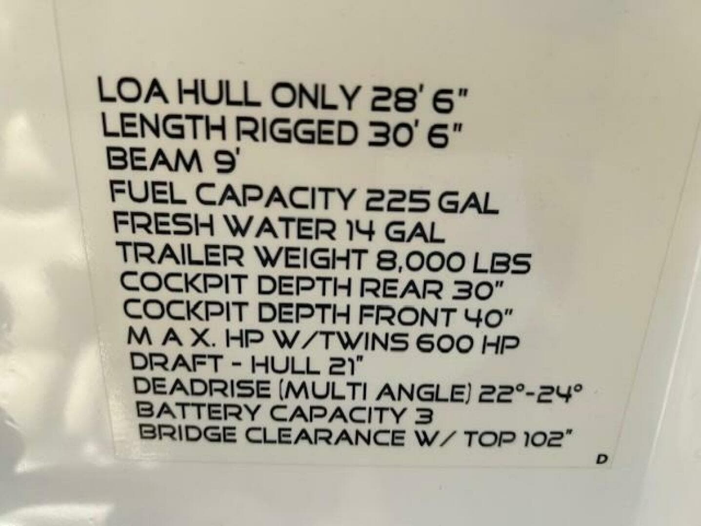 2017 Sailfish 290 Center Console — photo 12