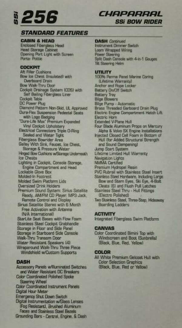 2006 Chaparral 256 Ssi — photo 13