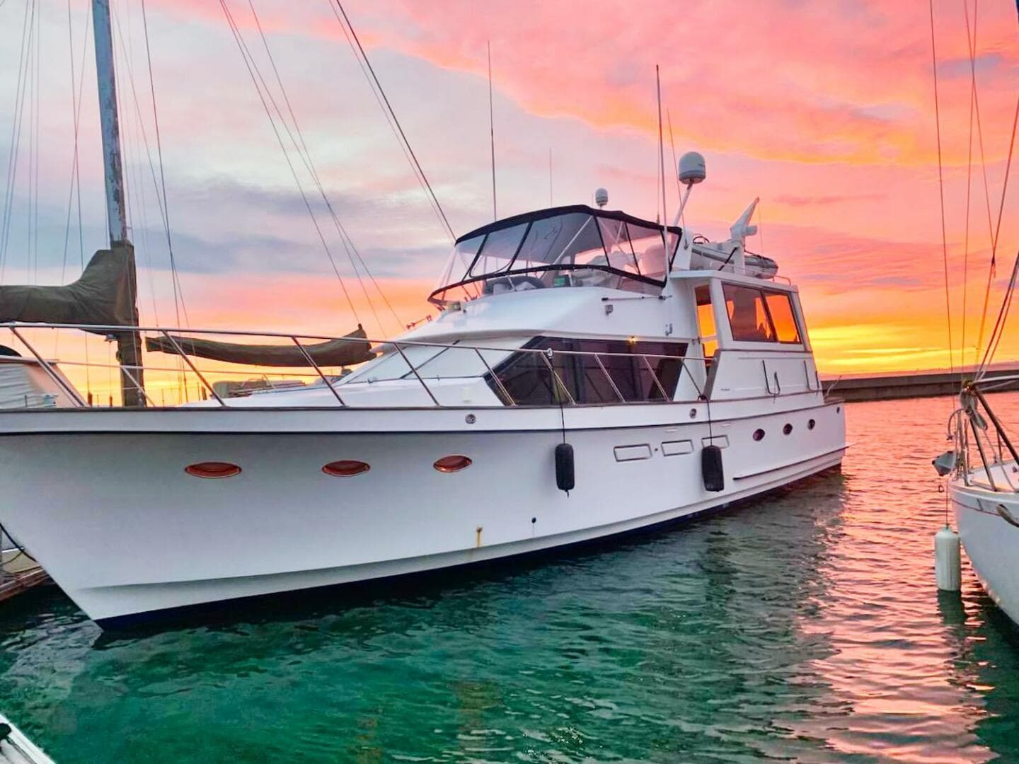 1988 Ocean Alexander Cockpit Motor Yacht 54 — photo 1