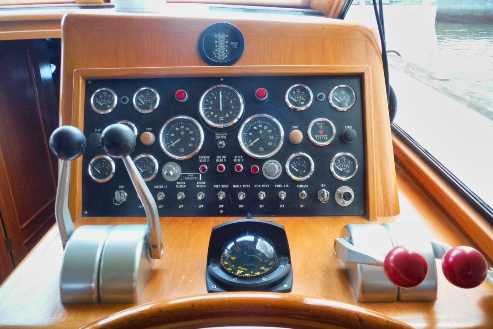 1988 Ocean Alexander Cockpit Motor Yacht 54 — photo 26