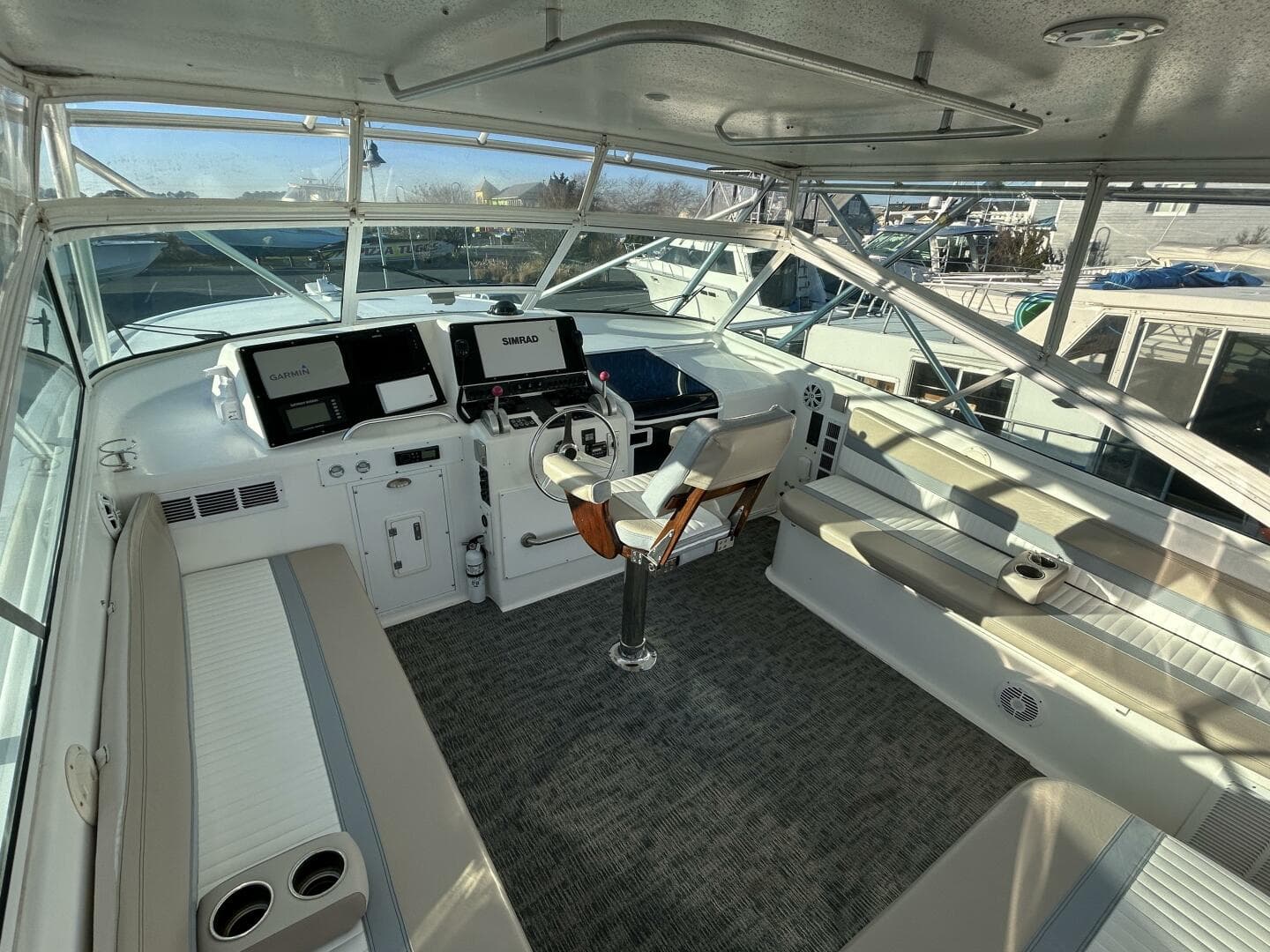 1997 Viking 43 Open — photo 11