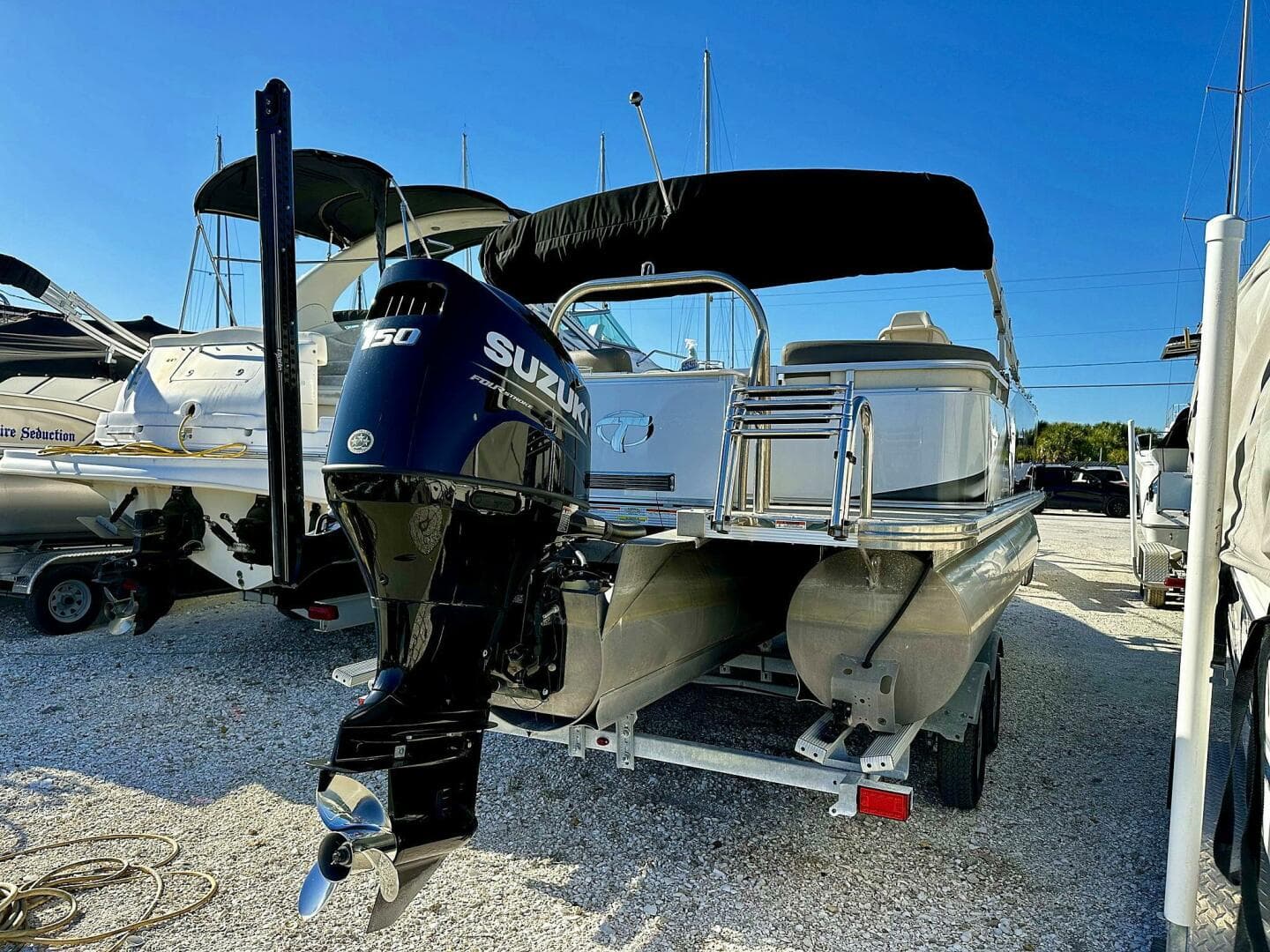 2022 Tahoe Ltz 2285 Ent Tritoon — photo 12