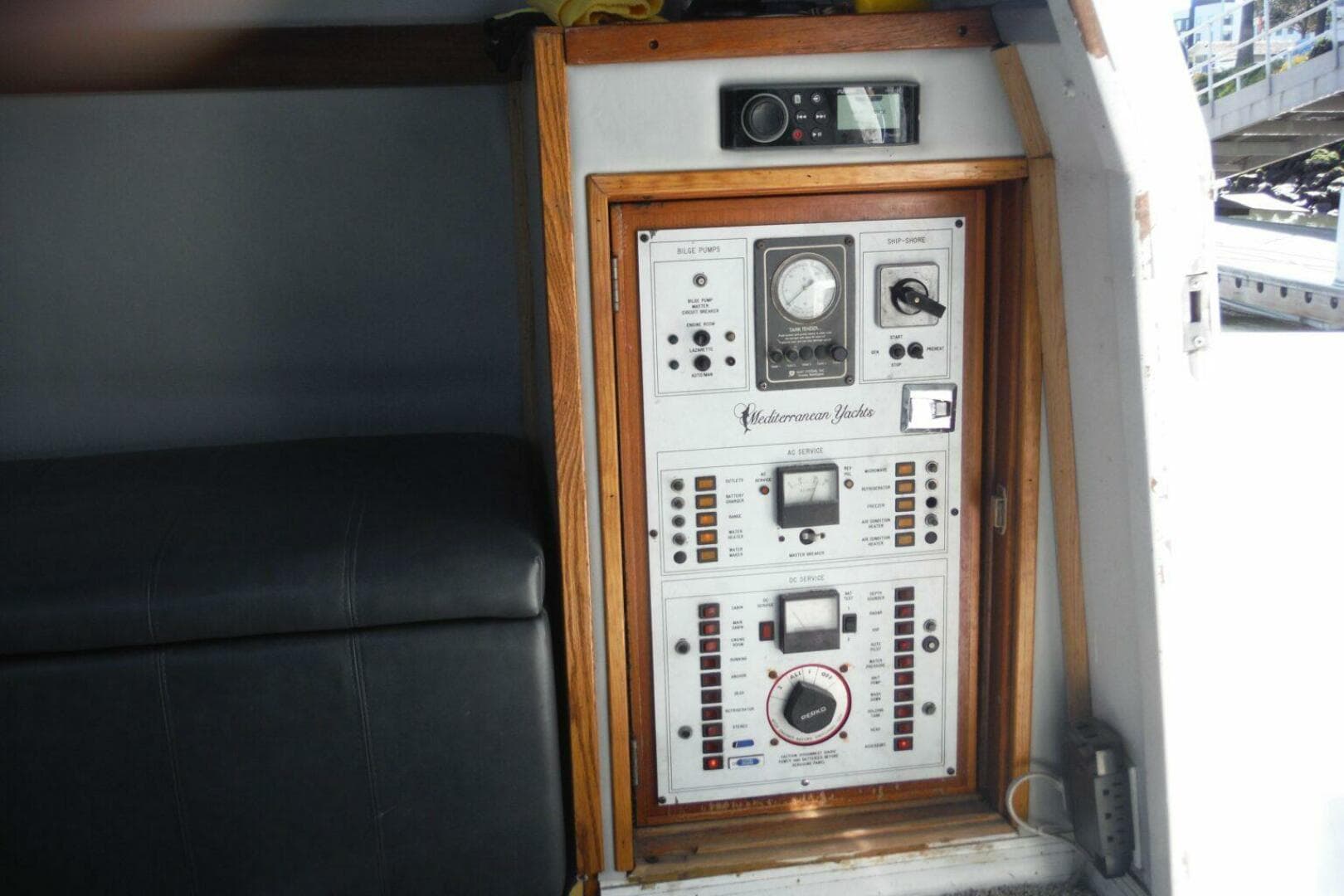 1990 Mediterranean 38 Sport Fish — photo 16