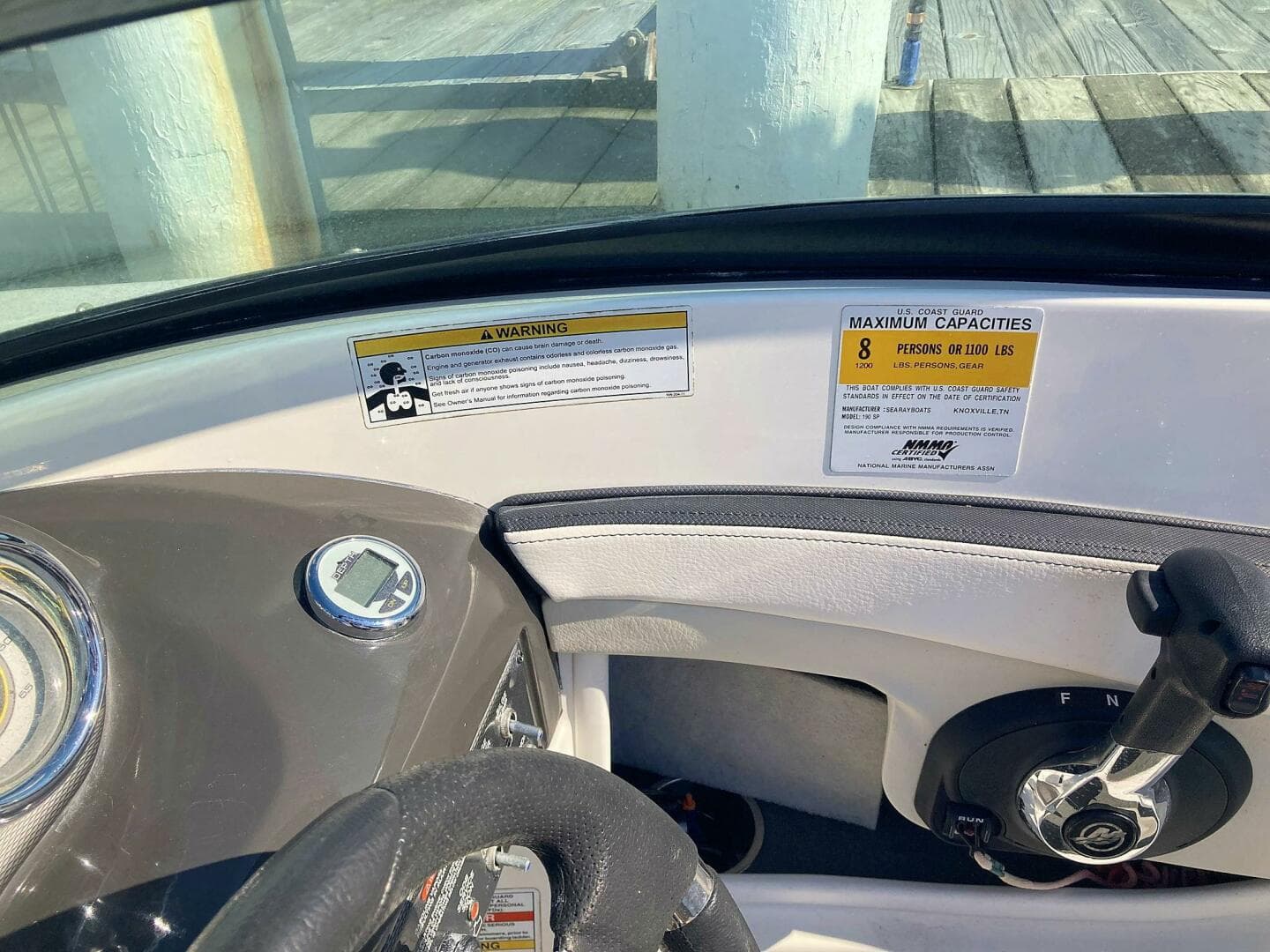 2012 Sea Ray 190 Sport — photo 23