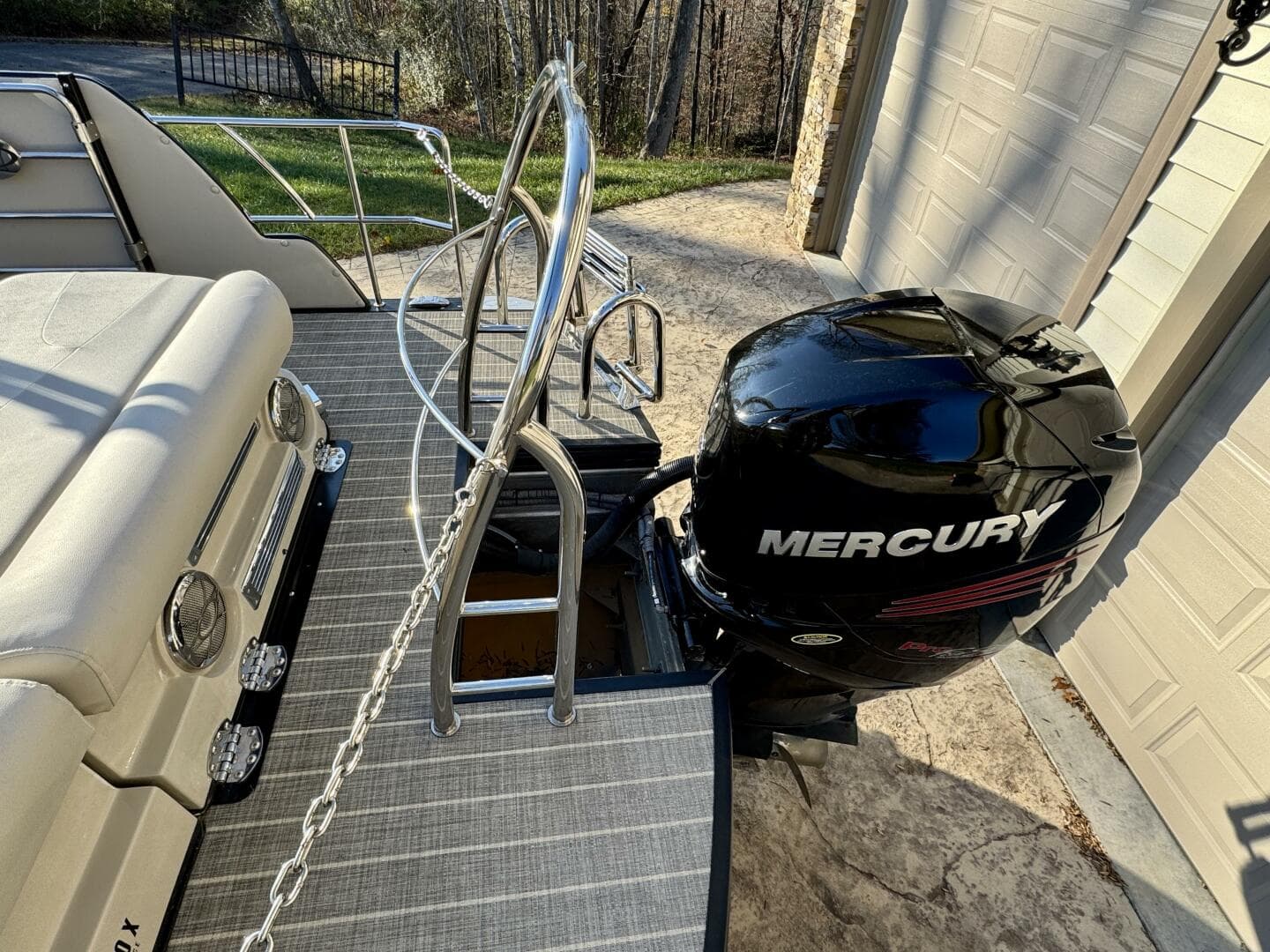 2016 Harris Grand Mariner 250 Slec Tritoon — photo 65