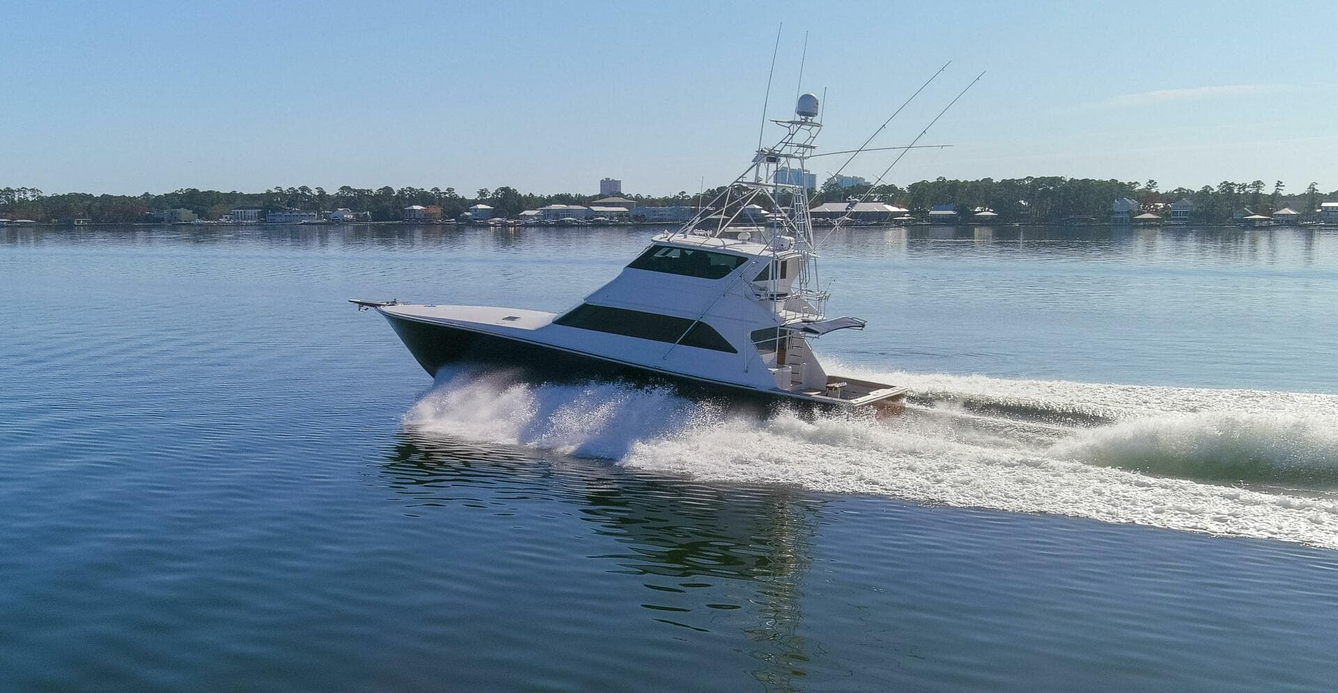 2001 Viking 65 Enclosed Bridge — photo 46