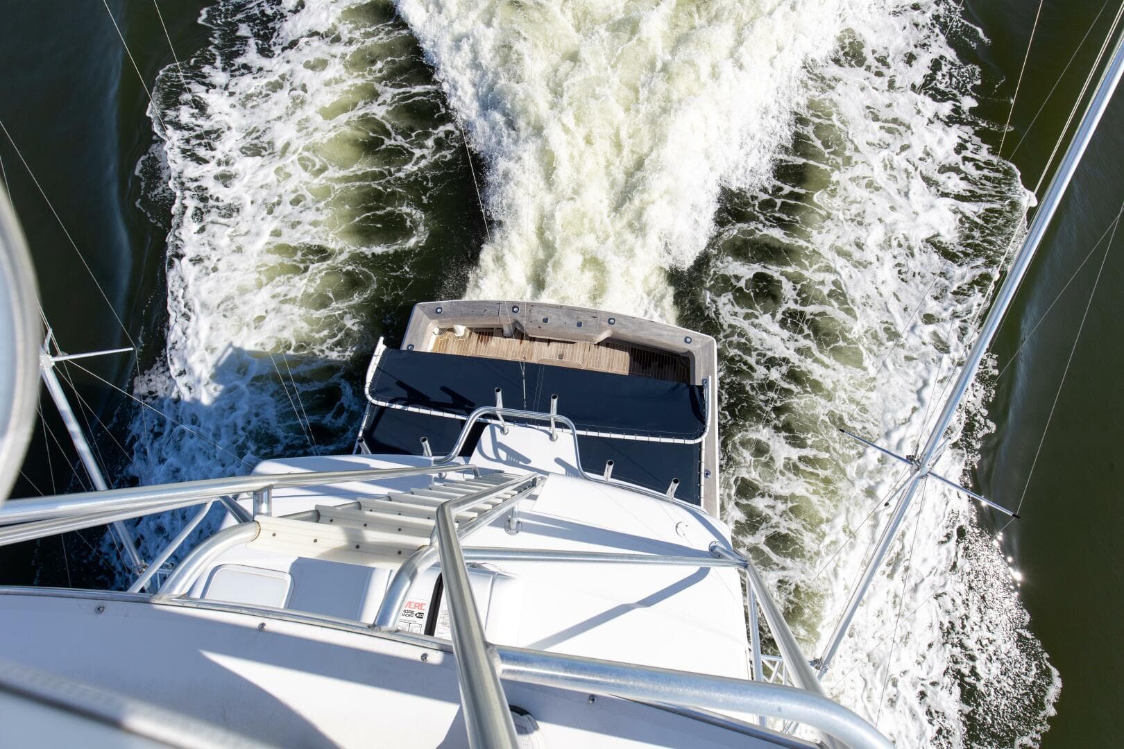 2001 Viking 65 Enclosed Bridge — photo 31