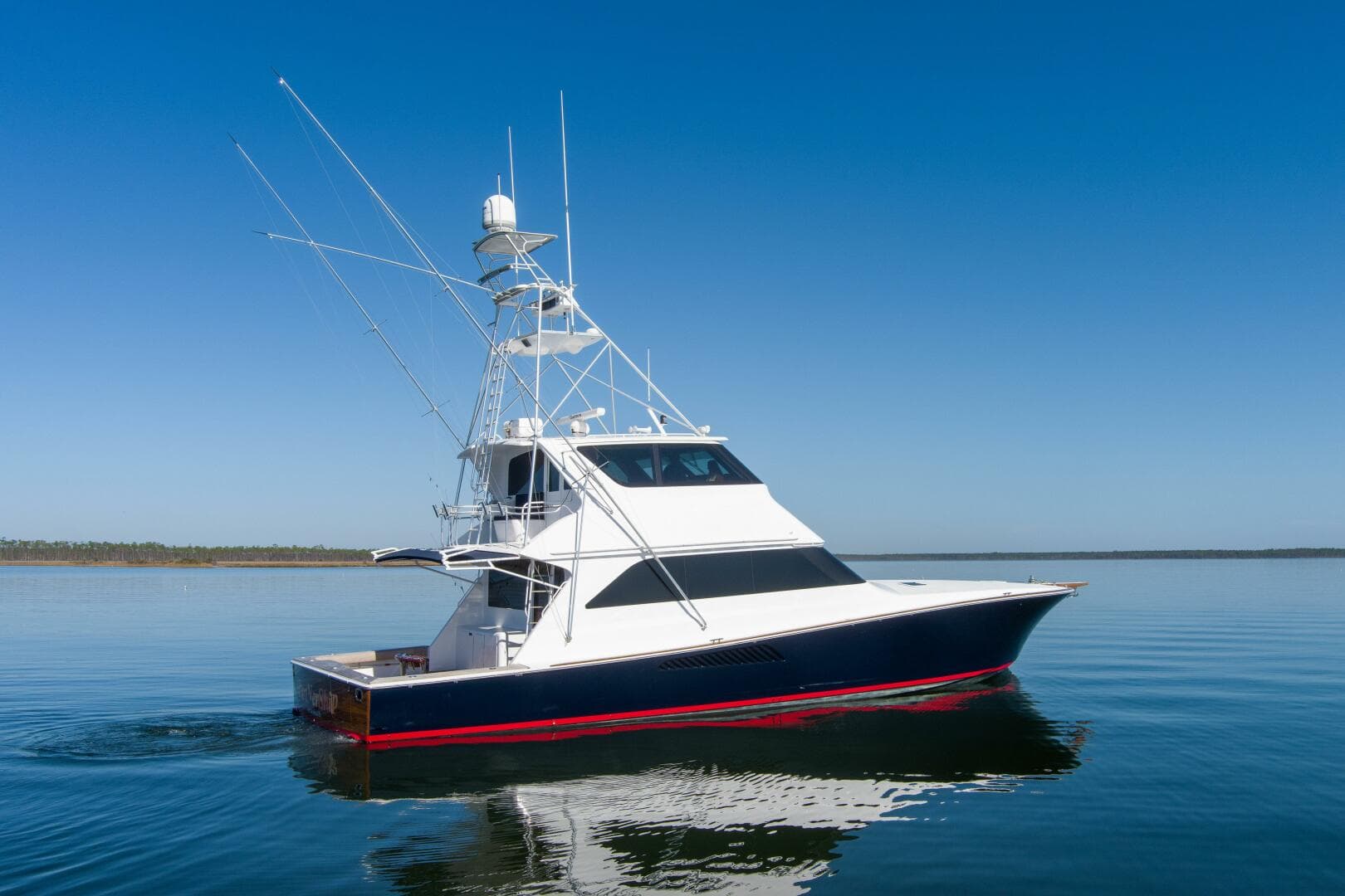 2001 Viking 65 Enclosed Bridge — photo 48