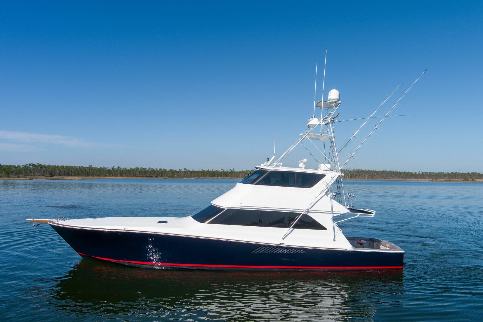 2001 Viking 65 Enclosed Bridge — photo 45