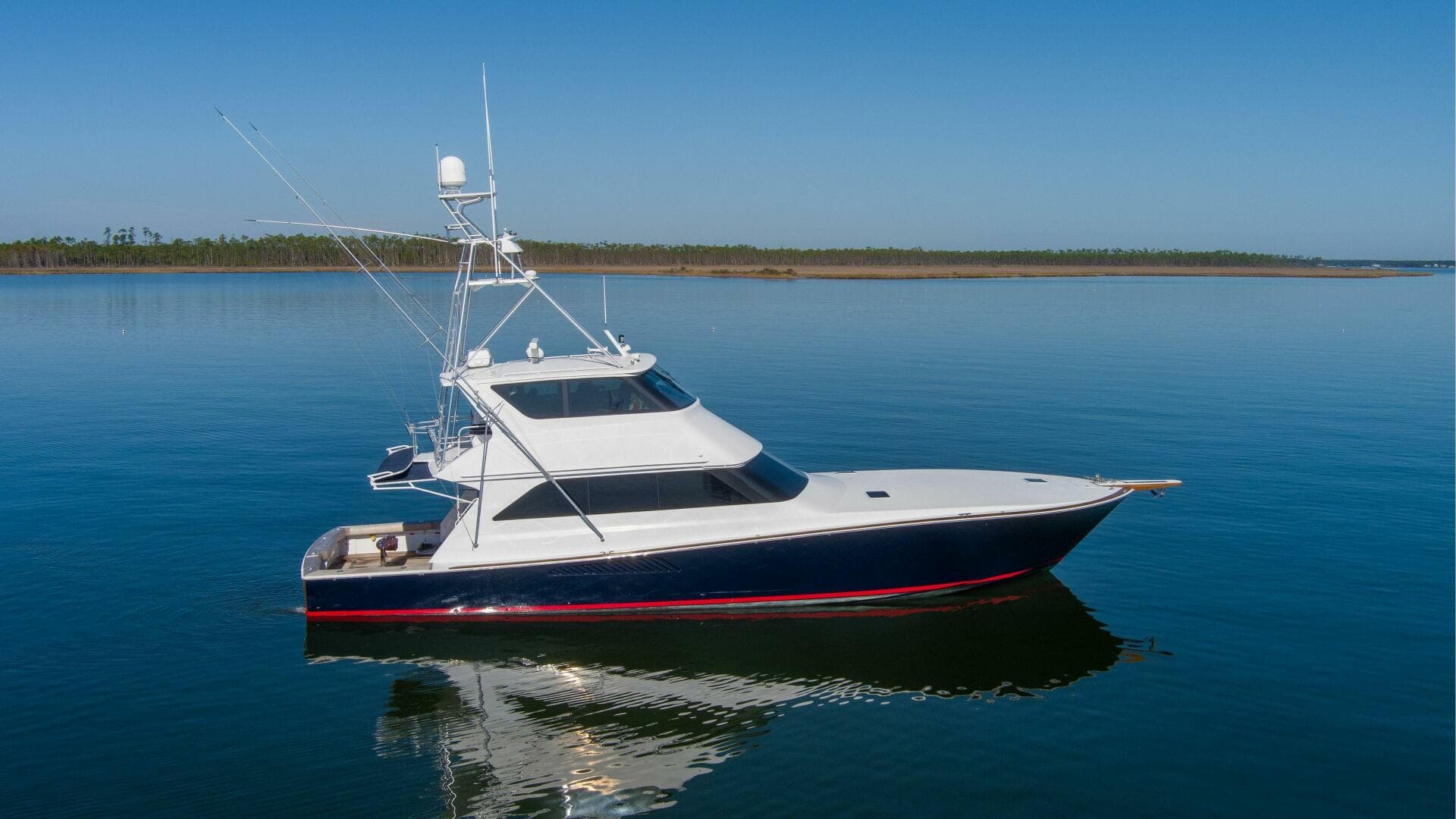 2001 Viking 65 Enclosed Bridge — photo 1