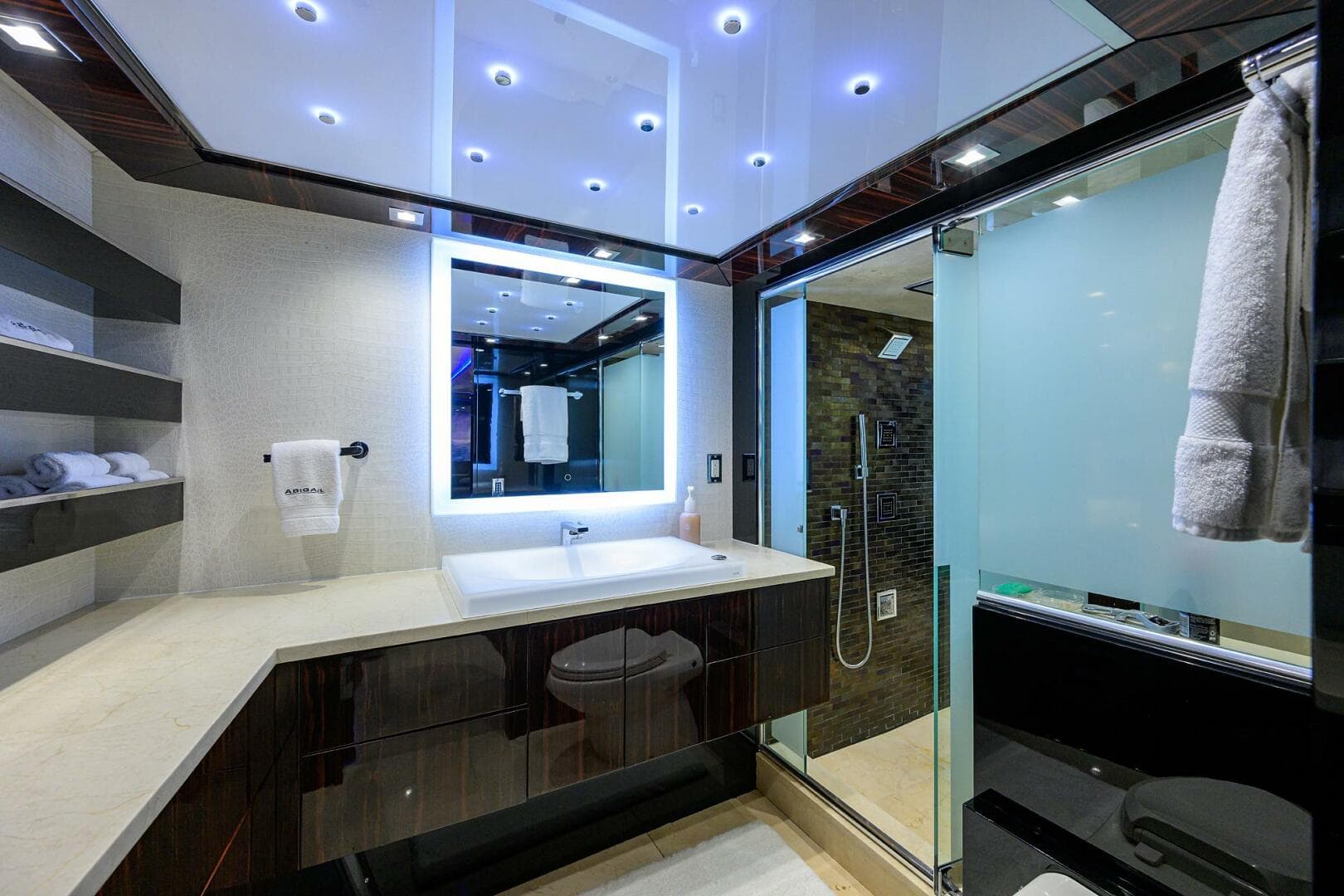 1997 Broward 108 Raised Pilothouse — photo 58