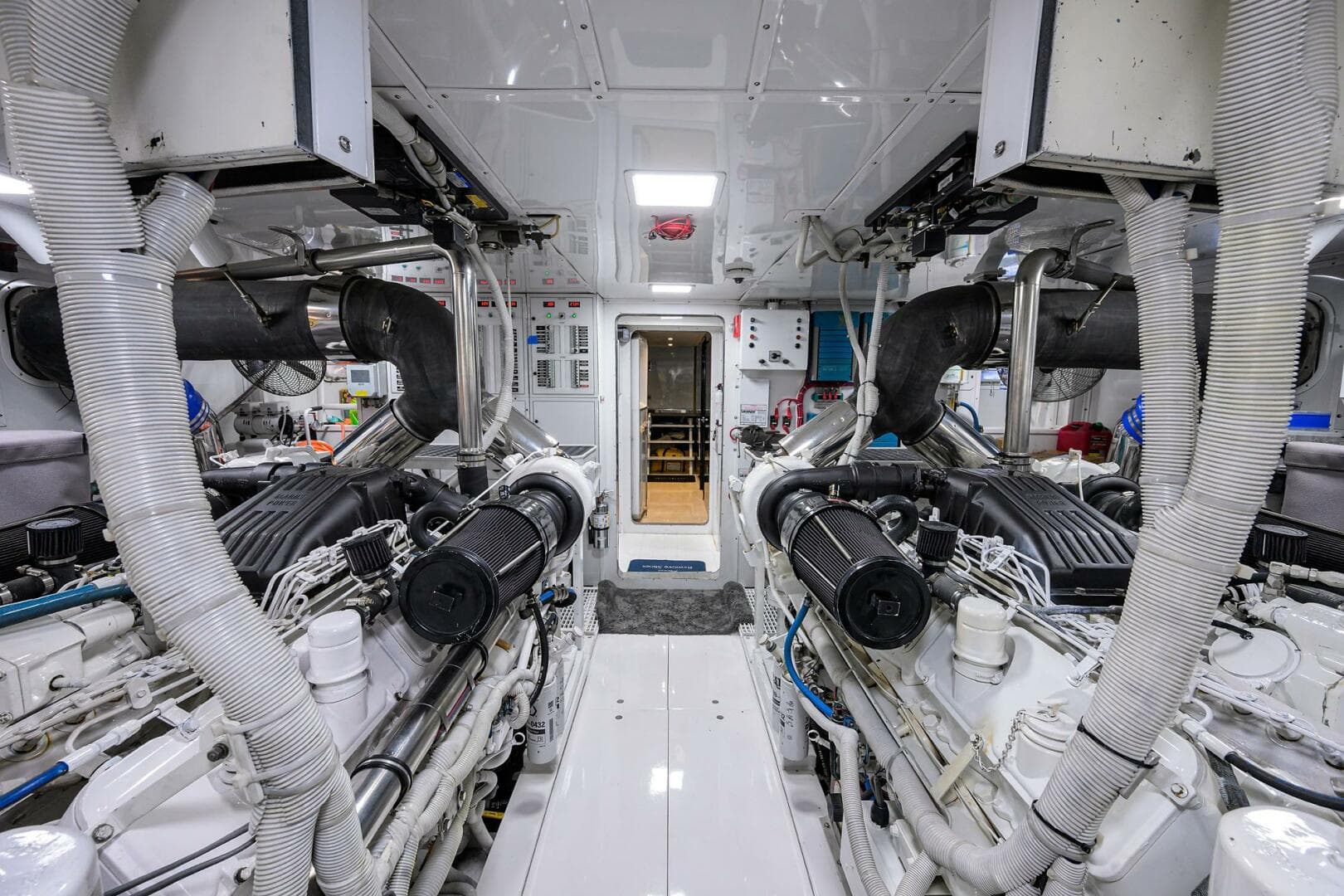 1997 Broward 108 Raised Pilothouse — photo 142