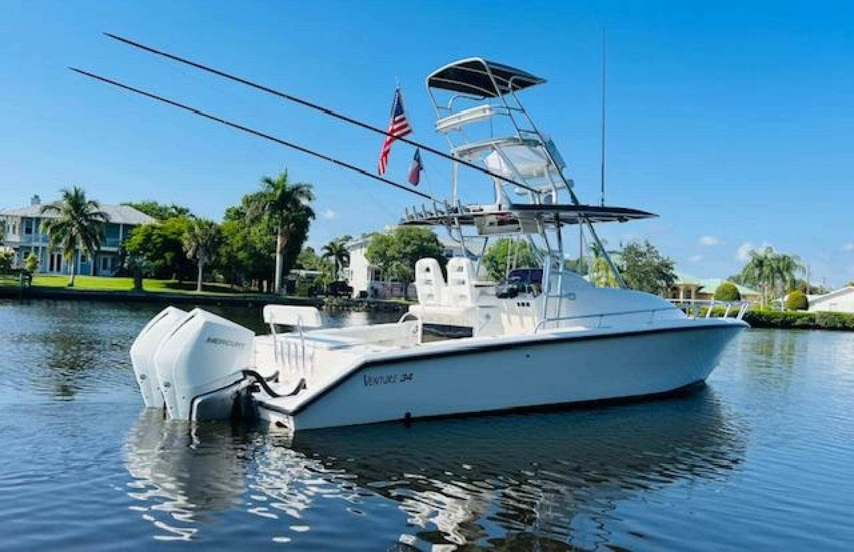 1999 Venture 34 Walkaround With Tower — photo 9