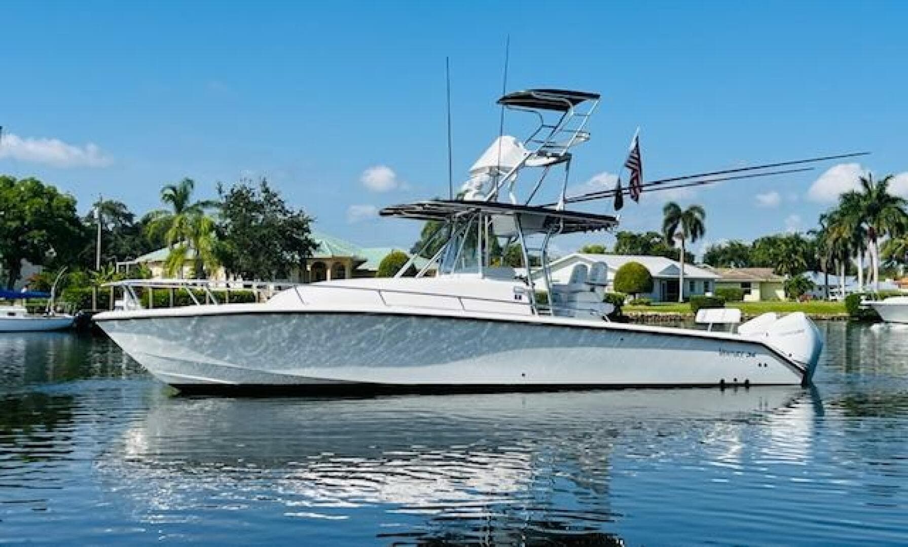 1999 Venture 34 Walkaround With Tower — photo 1