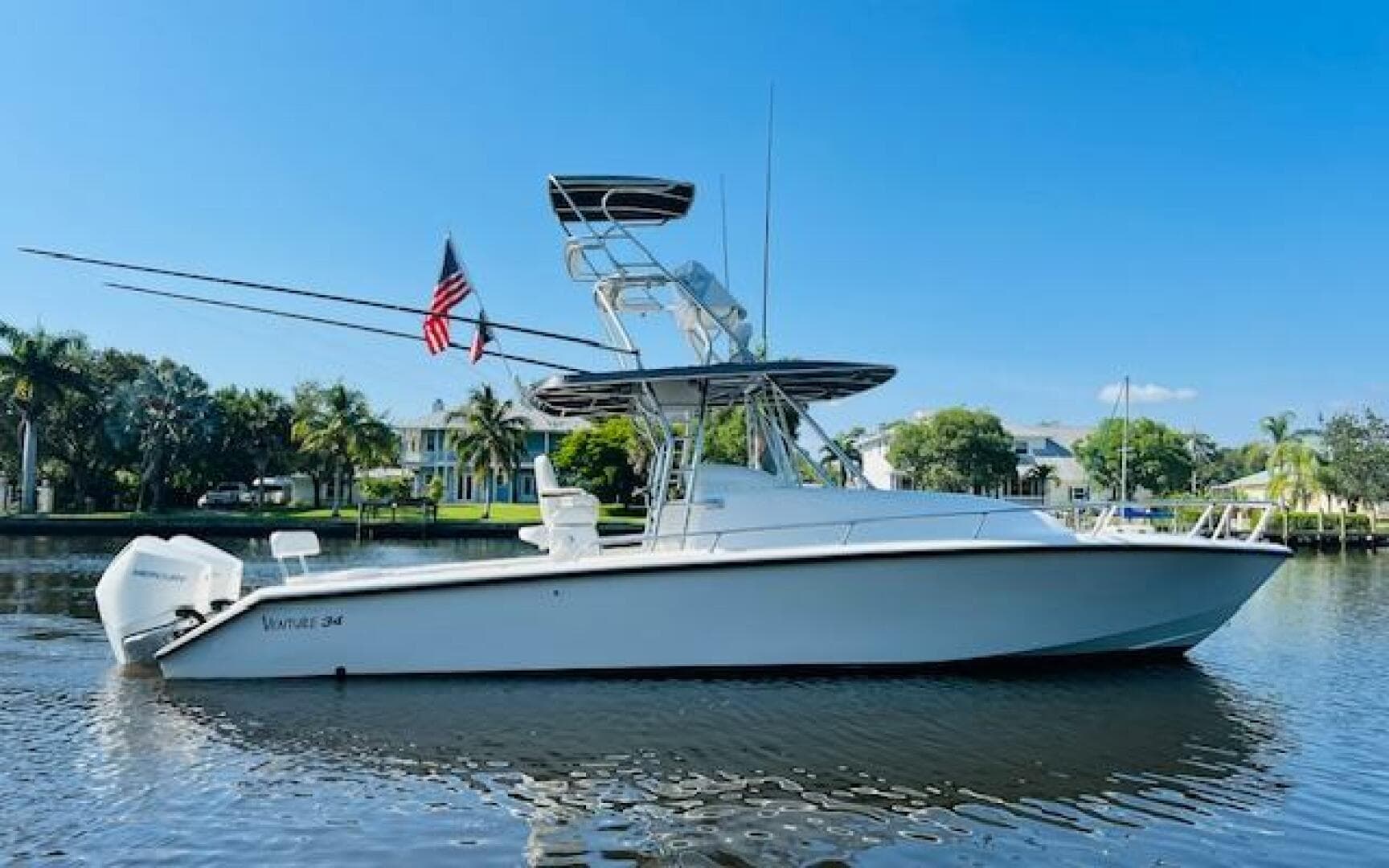 1999 Venture 34 Walkaround With Tower — photo 12